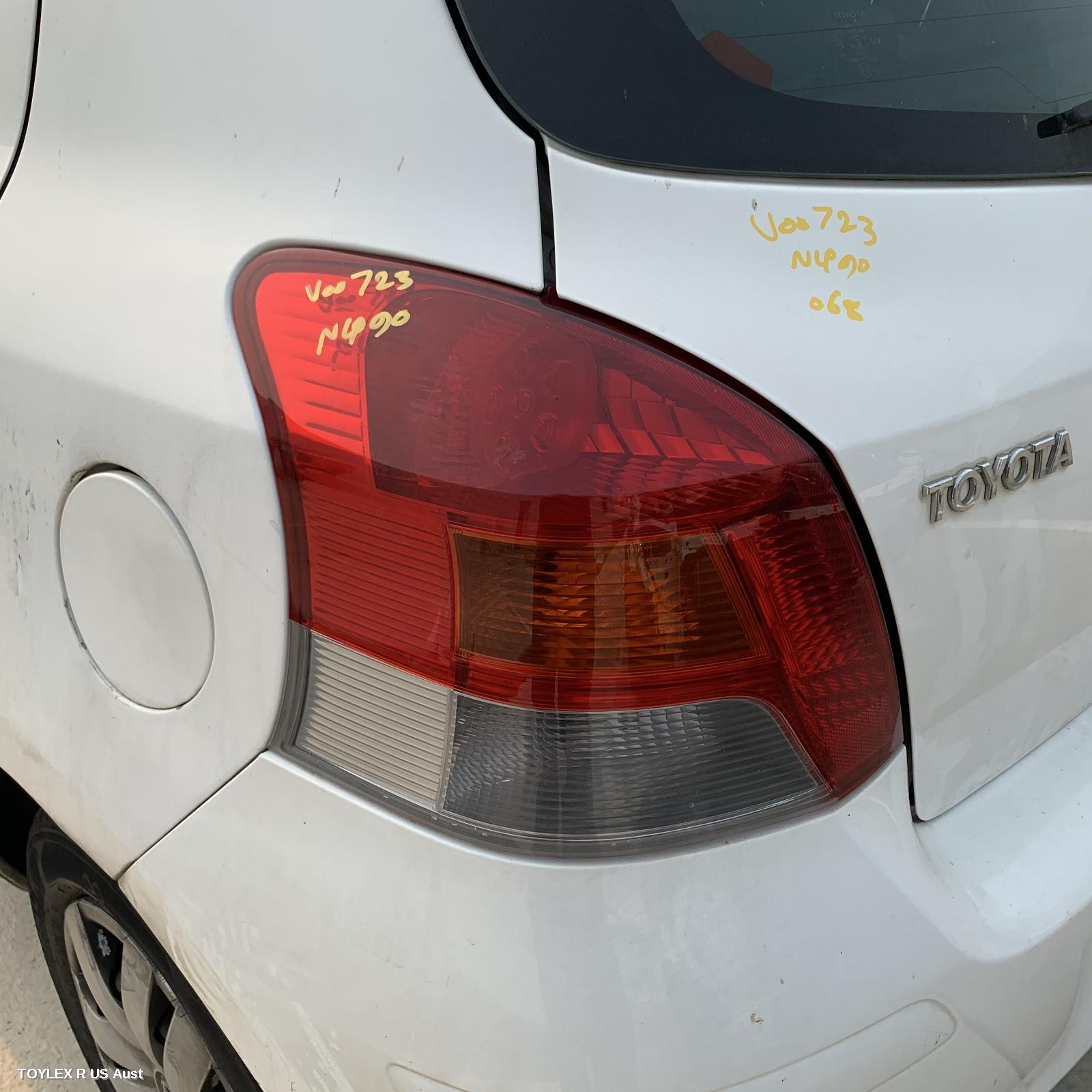 TOYOTA YARIS 2010 Left Taillight NCP9#, HATCH, LED, UPPER TYPE, LENS# 52-187