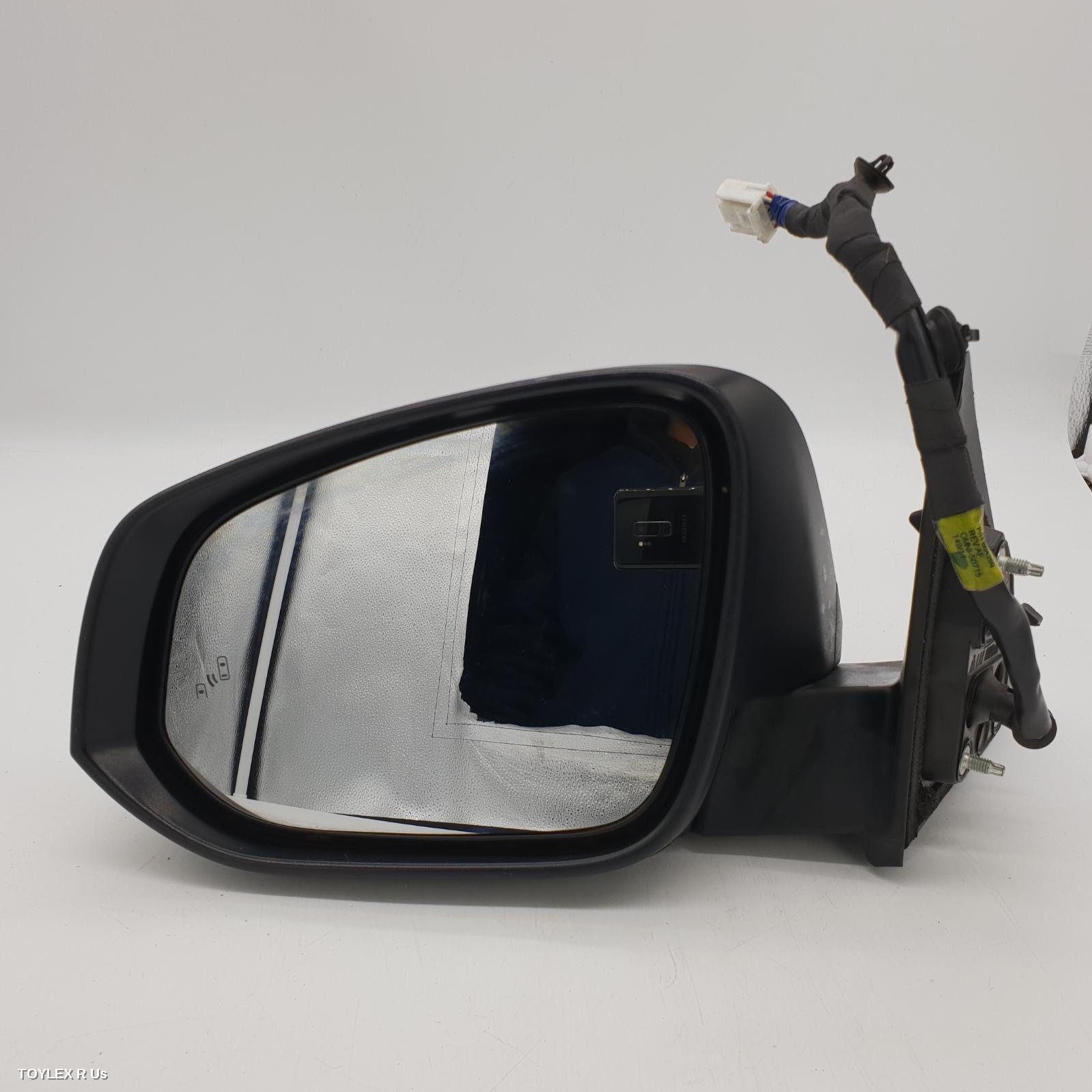 TOYOTA KLUGER 2015 Left Door Mirror GSU50/GSU55, GRANDE, HEATED, W/ MEMORY FUNCTION & BLIND SPOT TYPE