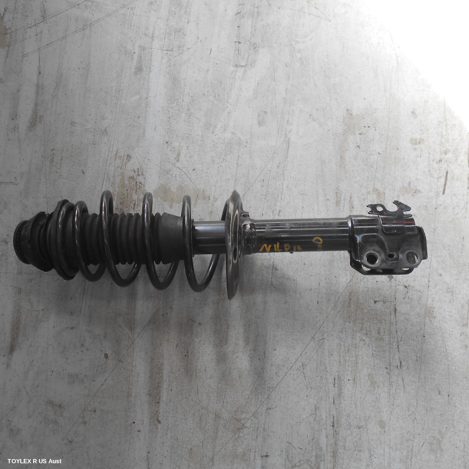 TOYOTA PRIUS 2012 Left Front Strut NHP10R, PRIUS C
