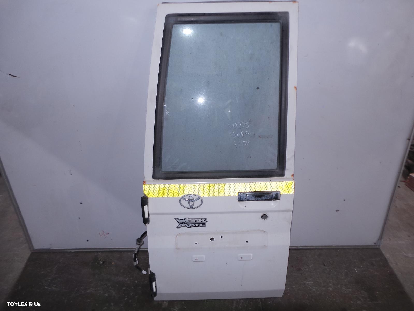 TOYOTA LANDCRUISER 2003 Bootlid/Tailgate 78 SERIES, BARN DOOR (LH SIDE)