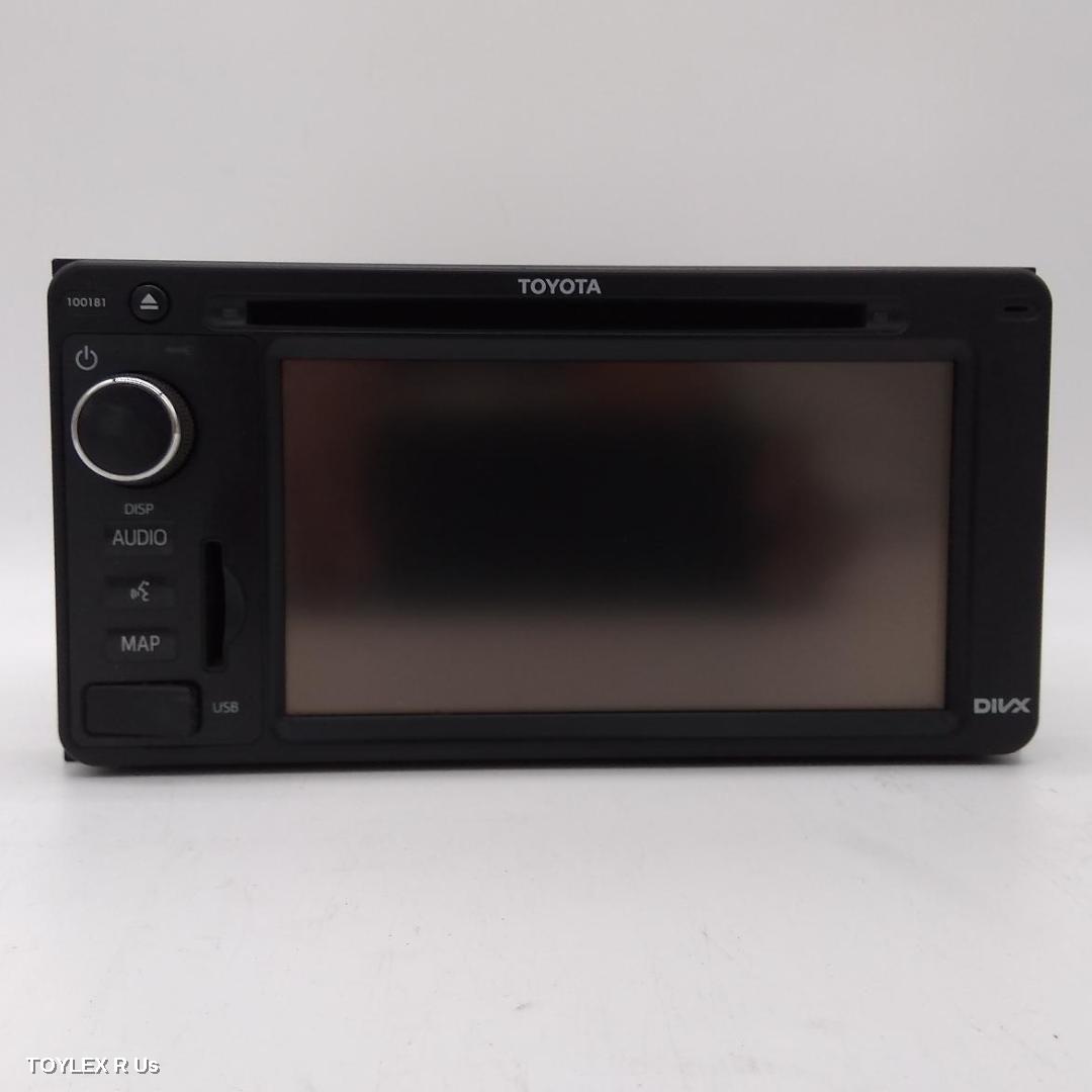 TOYOTA HILUX 2013 Radio/Cd/Dvd/Sat/Tv SAT NAV UNIT (P/N ON FACE 100181)
