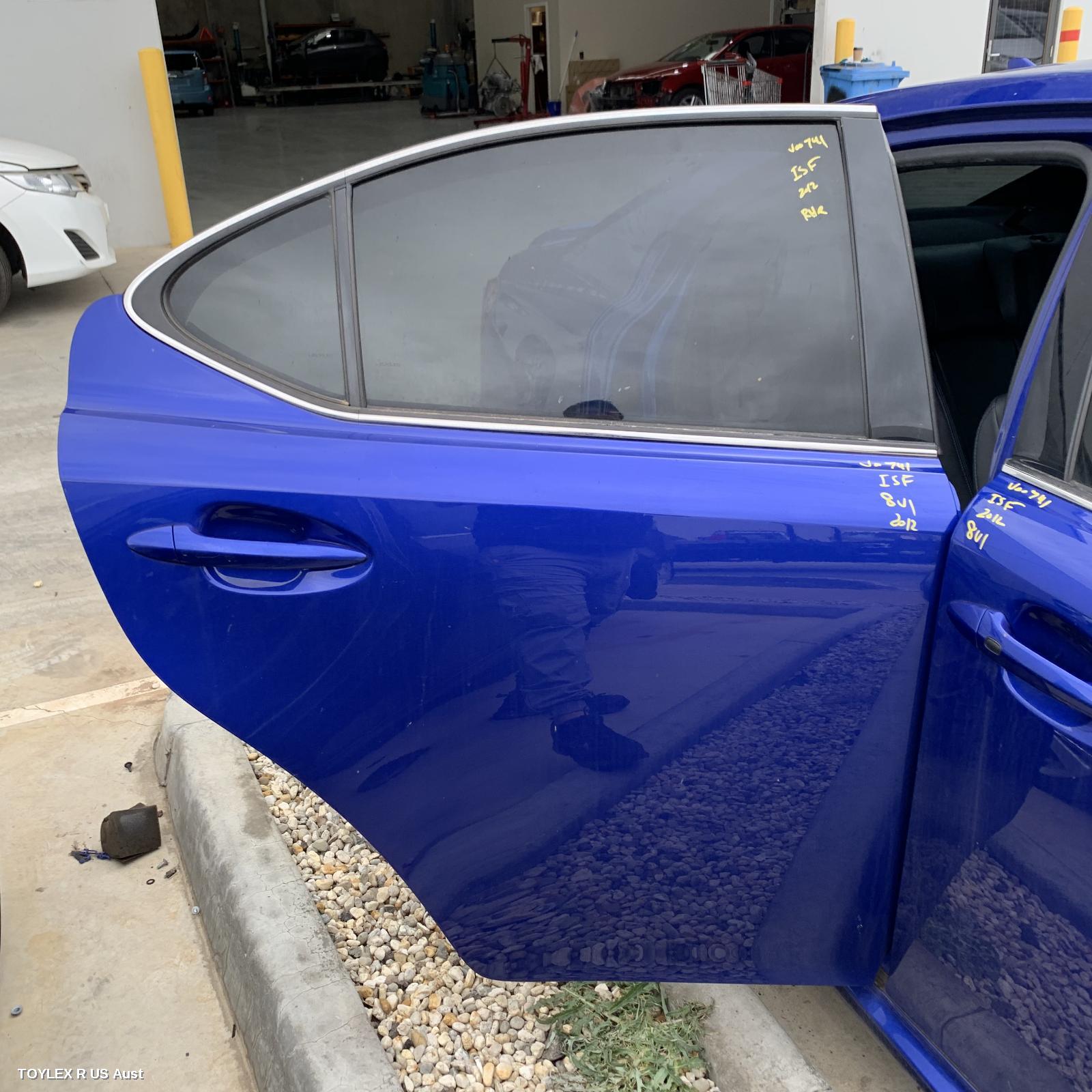 LEXUS IS250/IS250C 2012 Right Rear Door Sliding IS250/IS350/IS F, GSE20R, SEDAN