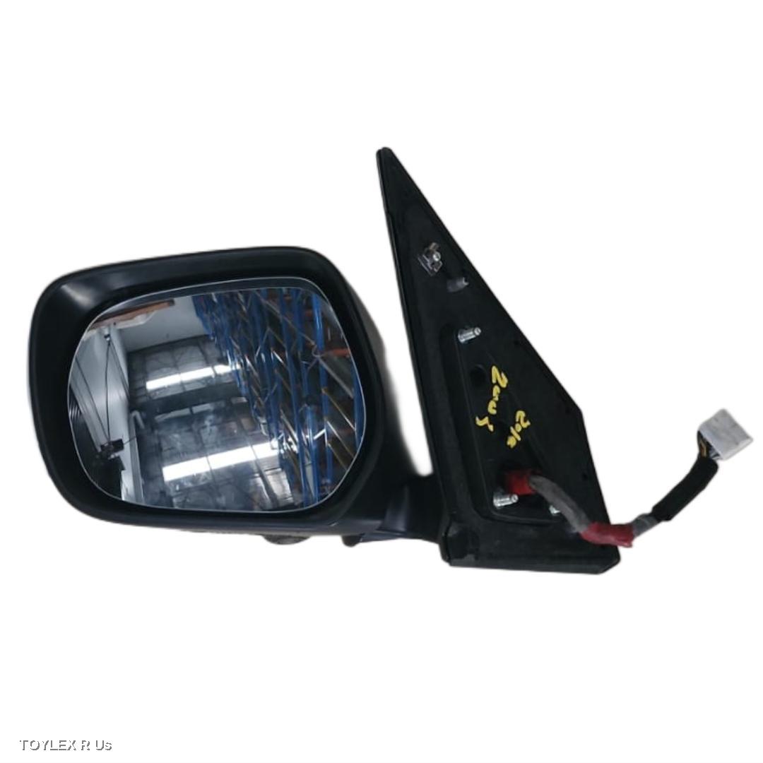 TOYOTA LANDCRUISER 2018 Left Door Mirror 200 SERIES, SAHARA, POWER FOLDING, W/ INDICATOR, HEATED & MEMORY TYPE
