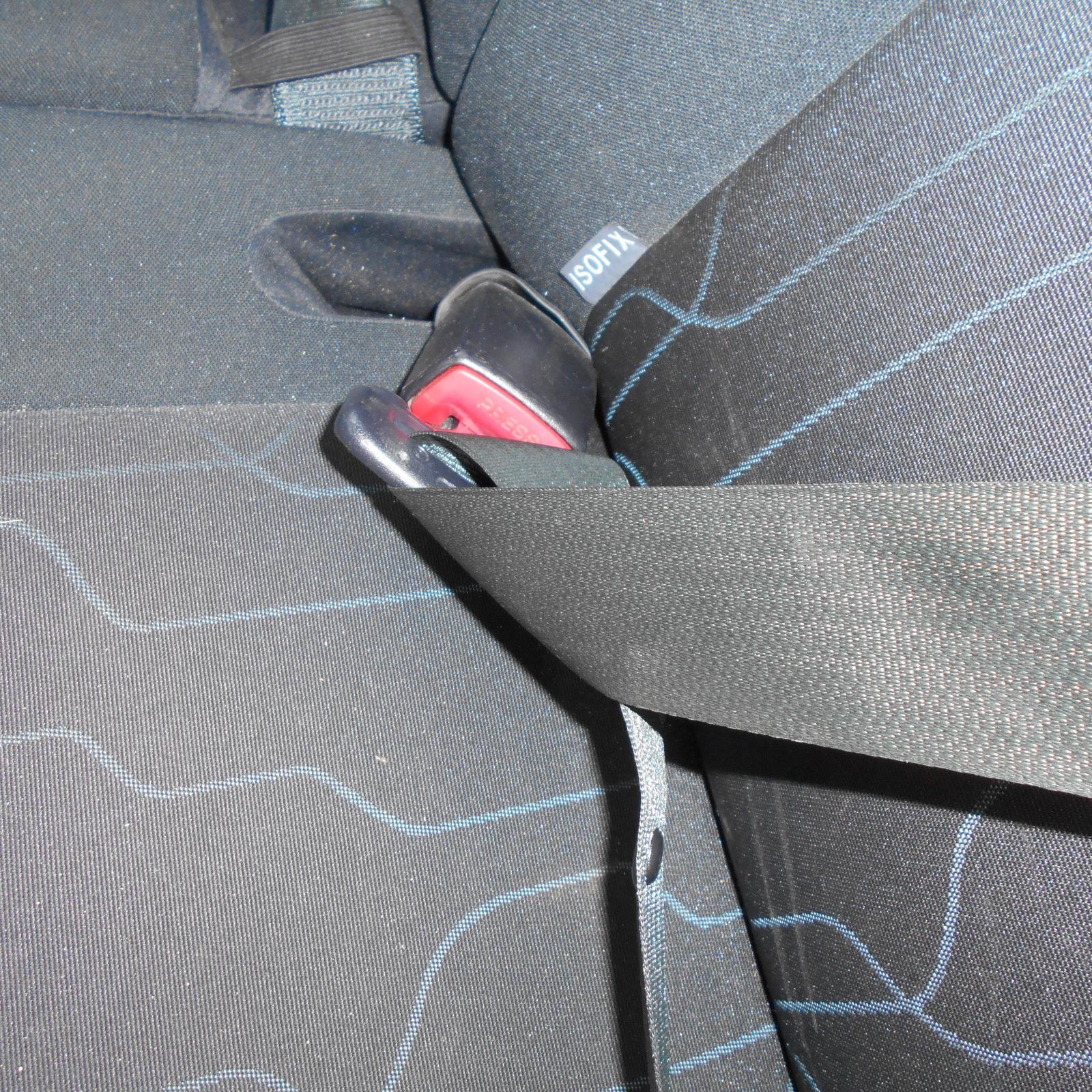 TOYOTA COROLLA, Seatbelt/Stalk, LH REAR, SEAT BELT ONLY, ZRE152R, HATCH, 03/07-09/12