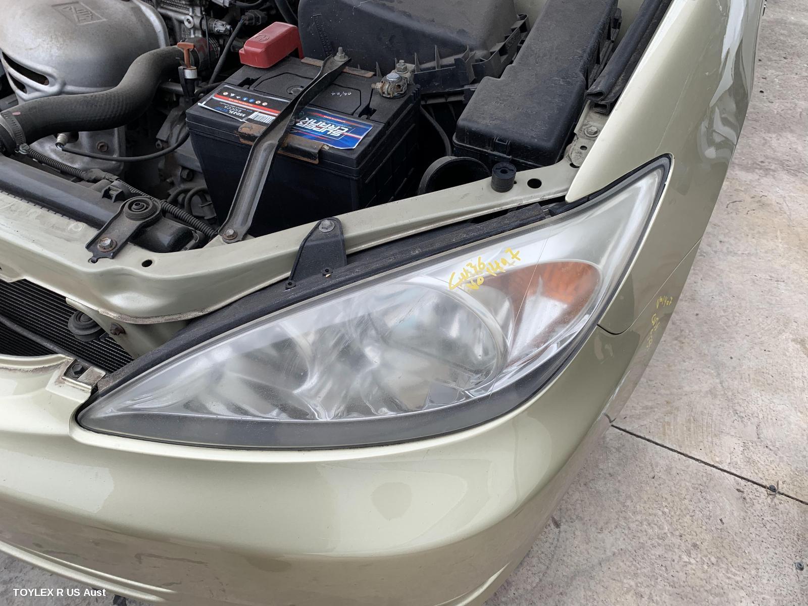TOYOTA CAMRY 2003 Left Headlamp SK36, ALTISE/ATEVA/AZURA, CHROME INSERT TYPE