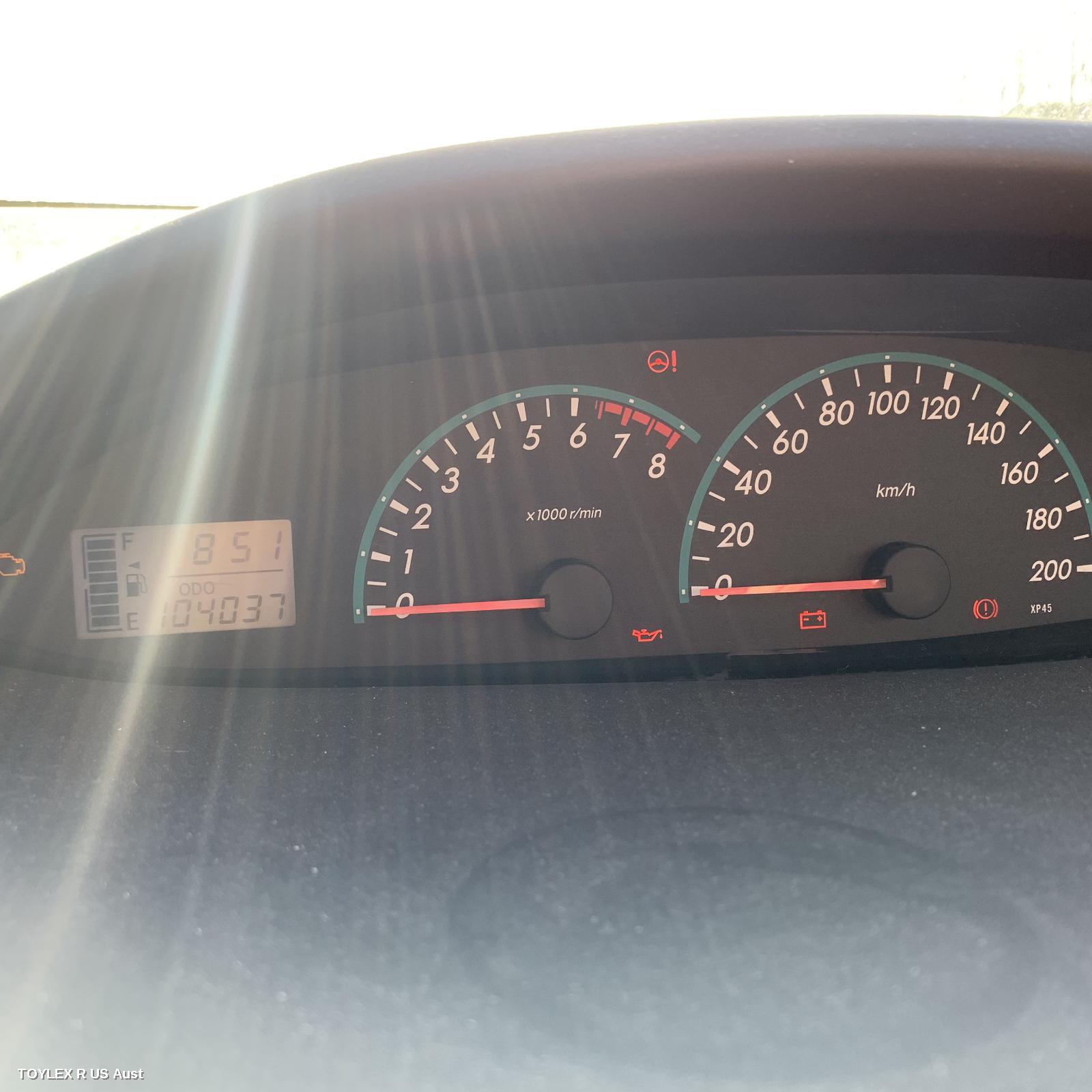TOYOTA YARIS 2009 Instrument Cluster AUTO T/M TYPE, DIAL TYPE, NCP9#