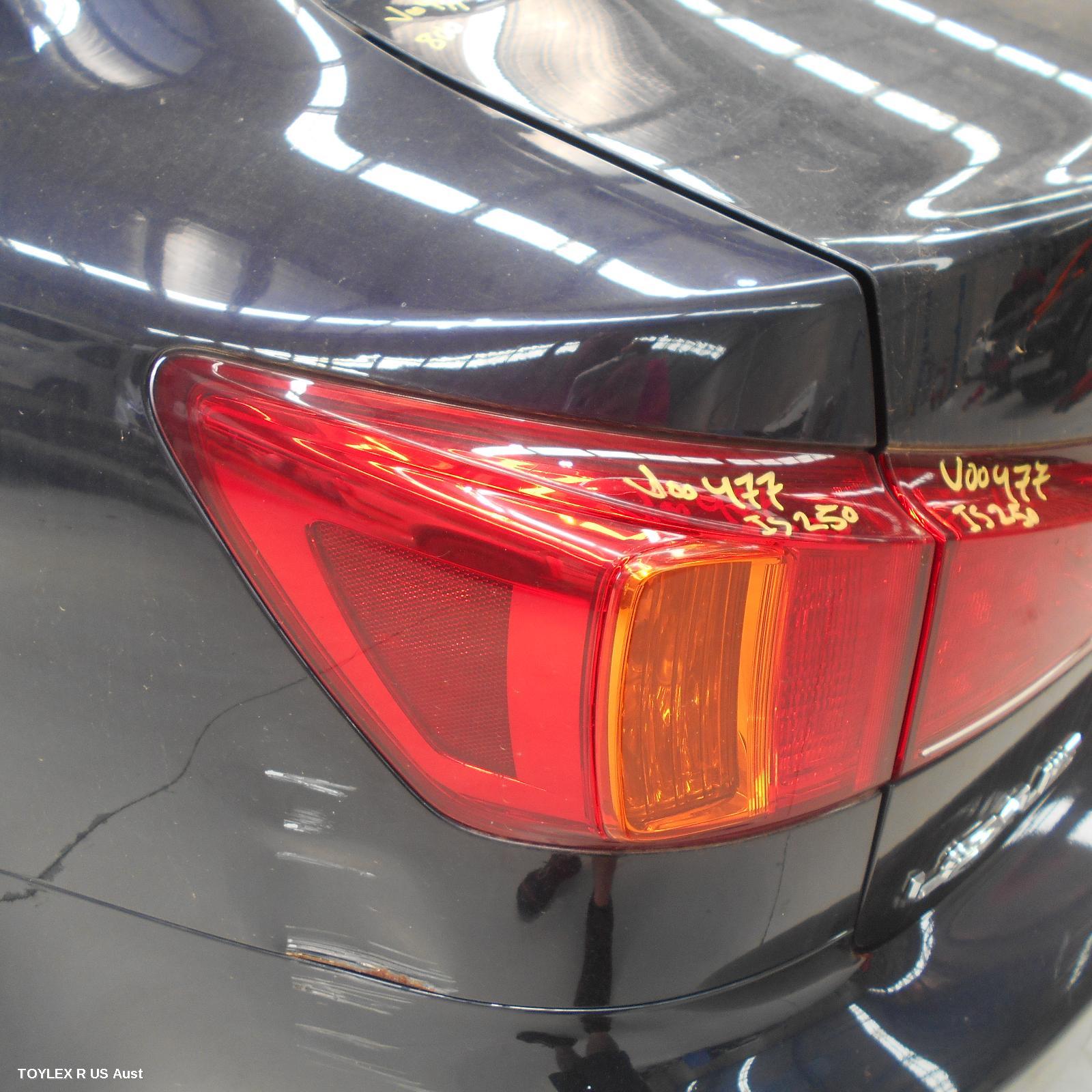 LEXUS IS250/IS250C 2008 Left Taillight IS250, GSE20R, SEDAN, HORIZONTAL TYPE