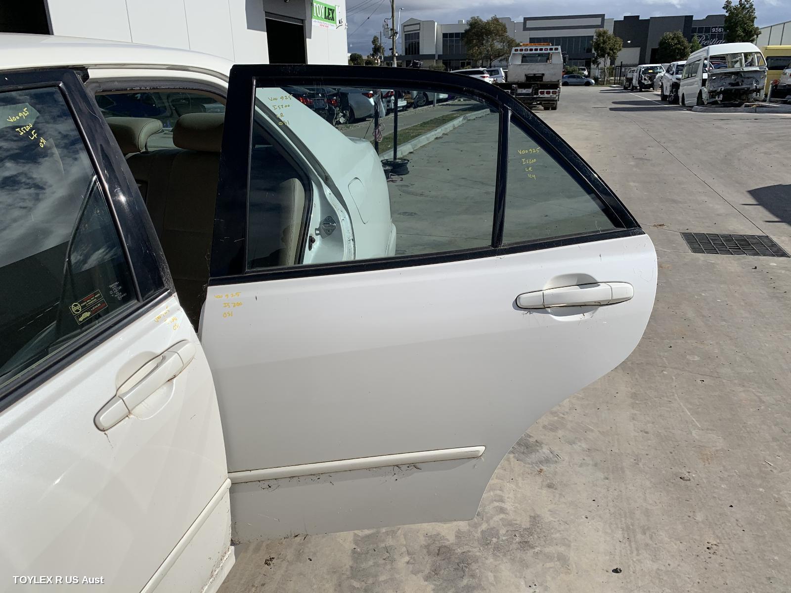 LEXUS IS200/IS300 1999 Left Rear Door/Sliding IS200/IS300