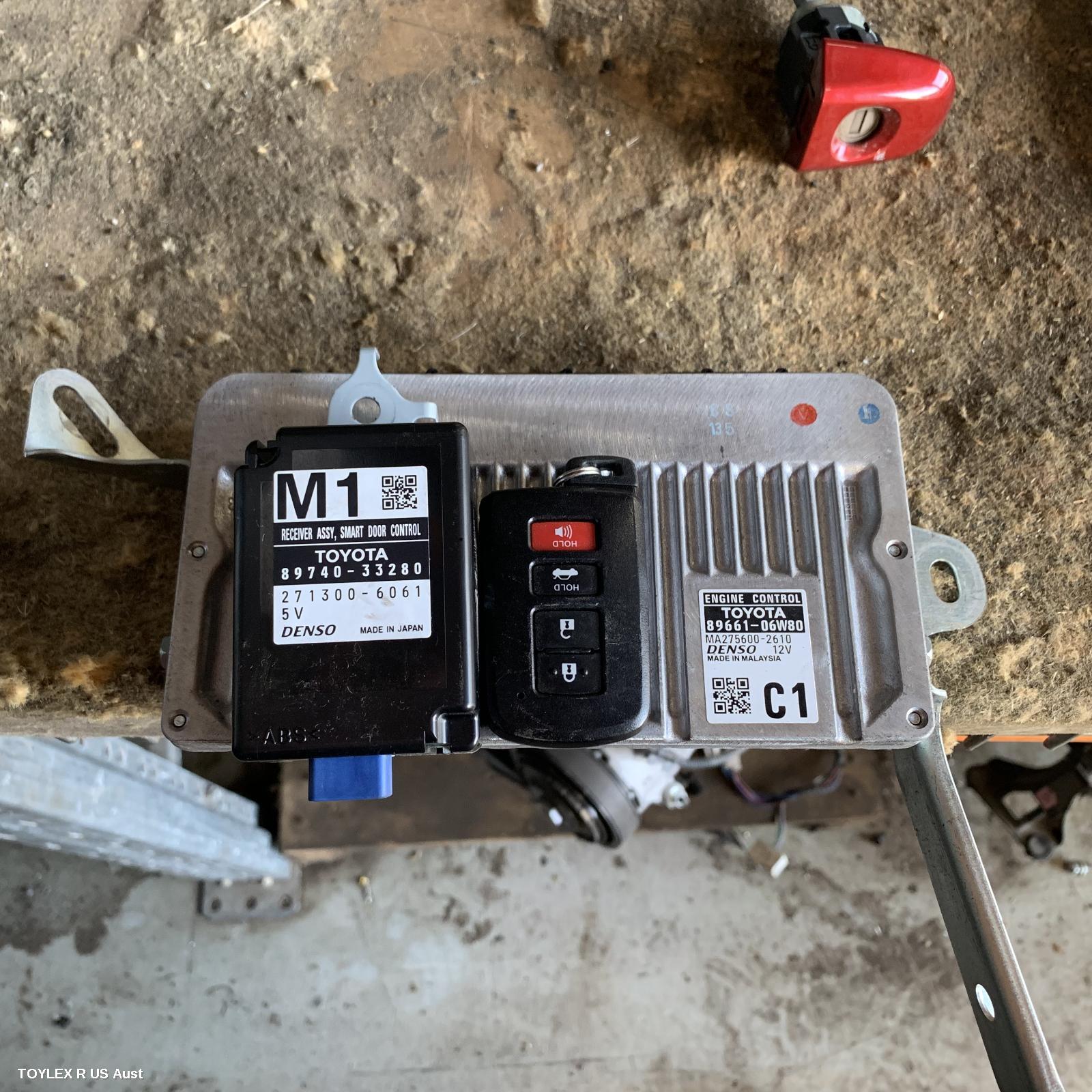 TOYOTA AURION 2015 Ecu ENGINE ECU, SEC SET (ECU/IMM/READER/KEY), GSV50R