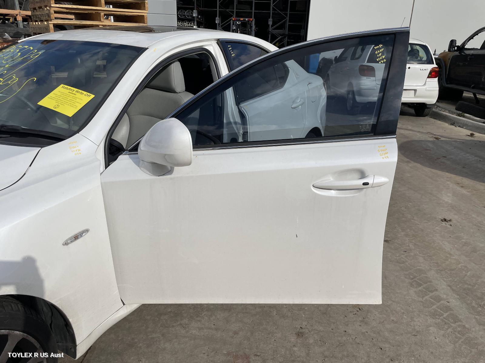 LEXUS IS250/IS250C 2008 Left Front Door IS250/IS350/IS F, GSE20R/GSE21R/USE20R, SEDAN