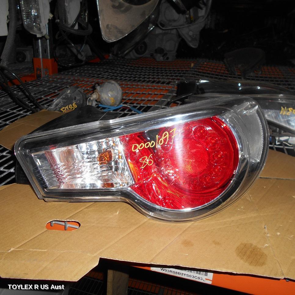 TOYOTA 86 2014 Right Taillight FACTORY, ZN6