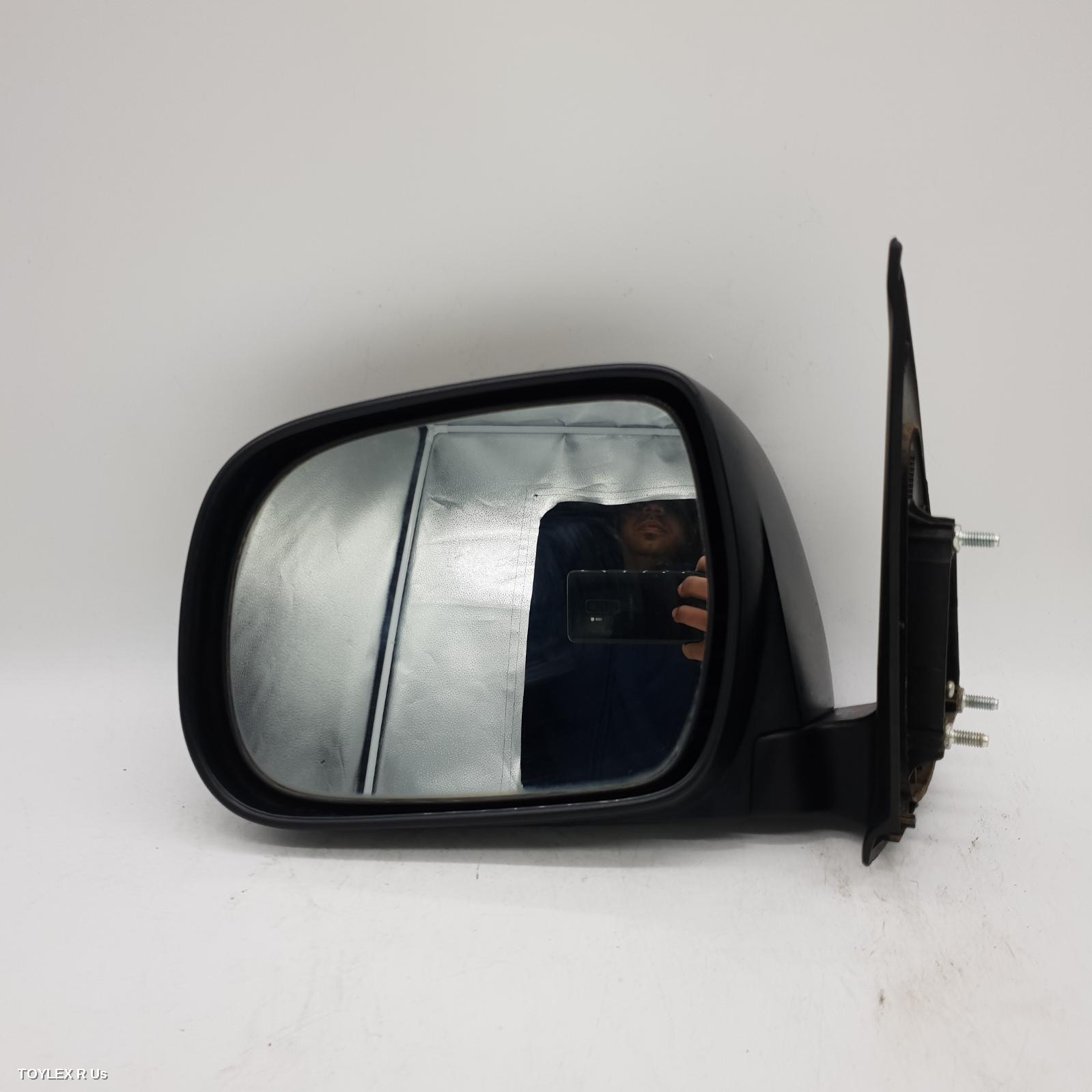 TOYOTA HILUX 2012 Left Door Mirror MANUAL, BLACK