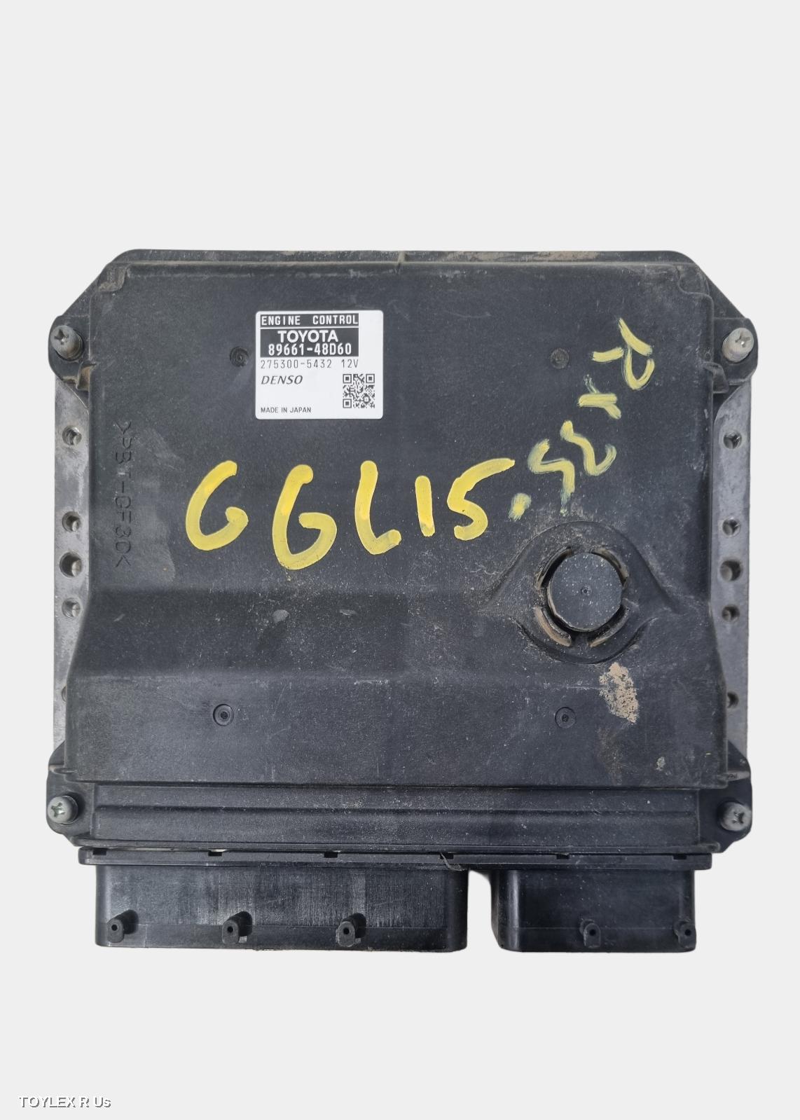 LEXUS RX SERIES 2012 Ecu ENGINE ECU, 3.5, 2GR-FE, GGL15R, RX350, ECU ONLY