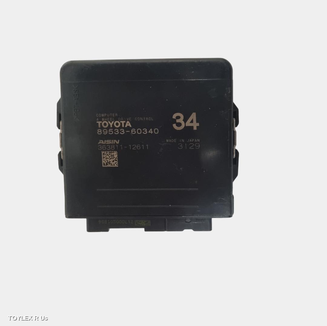 TOYOTA PRADO 2022 Ecu 150 SERIES, 4WD CONTROL MODULE, P/N 8953360340