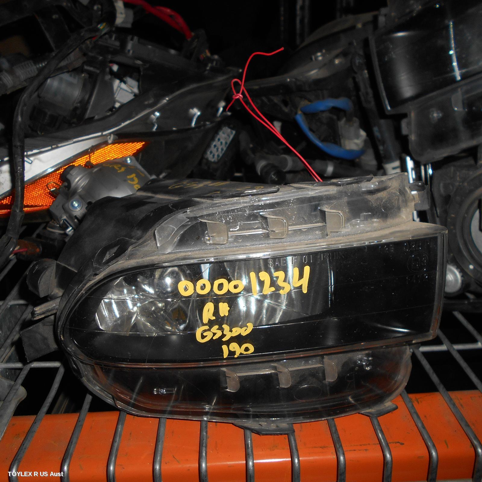 LEXUS GS 2006 Right Indicator/Fog/Side BUMPER FOGLAMP, 190 SERIES