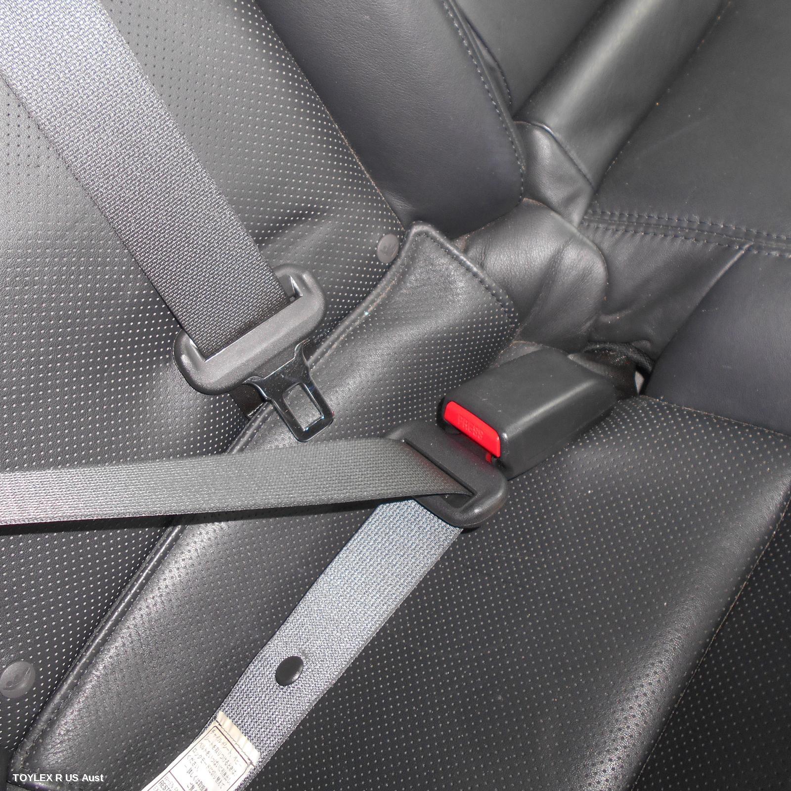 LEXUS IS250/IS250C 2008 Seatbelt/Stalk RH REAR, SEAT BELT ONLY, BLACK, SEDAN, GSE20R