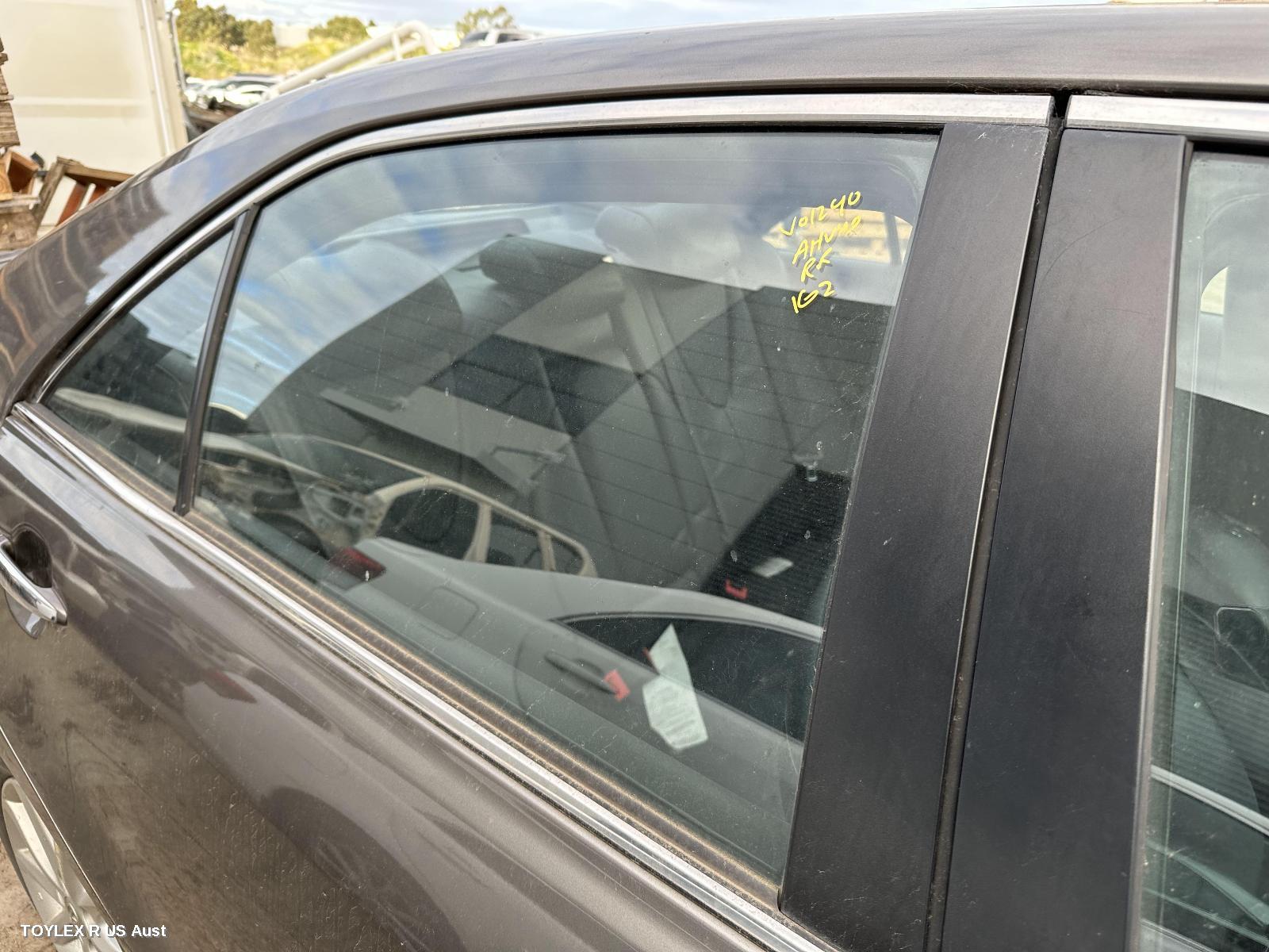 TOYOTA CAMRY 2010 Right Rear Door Window ACV40
