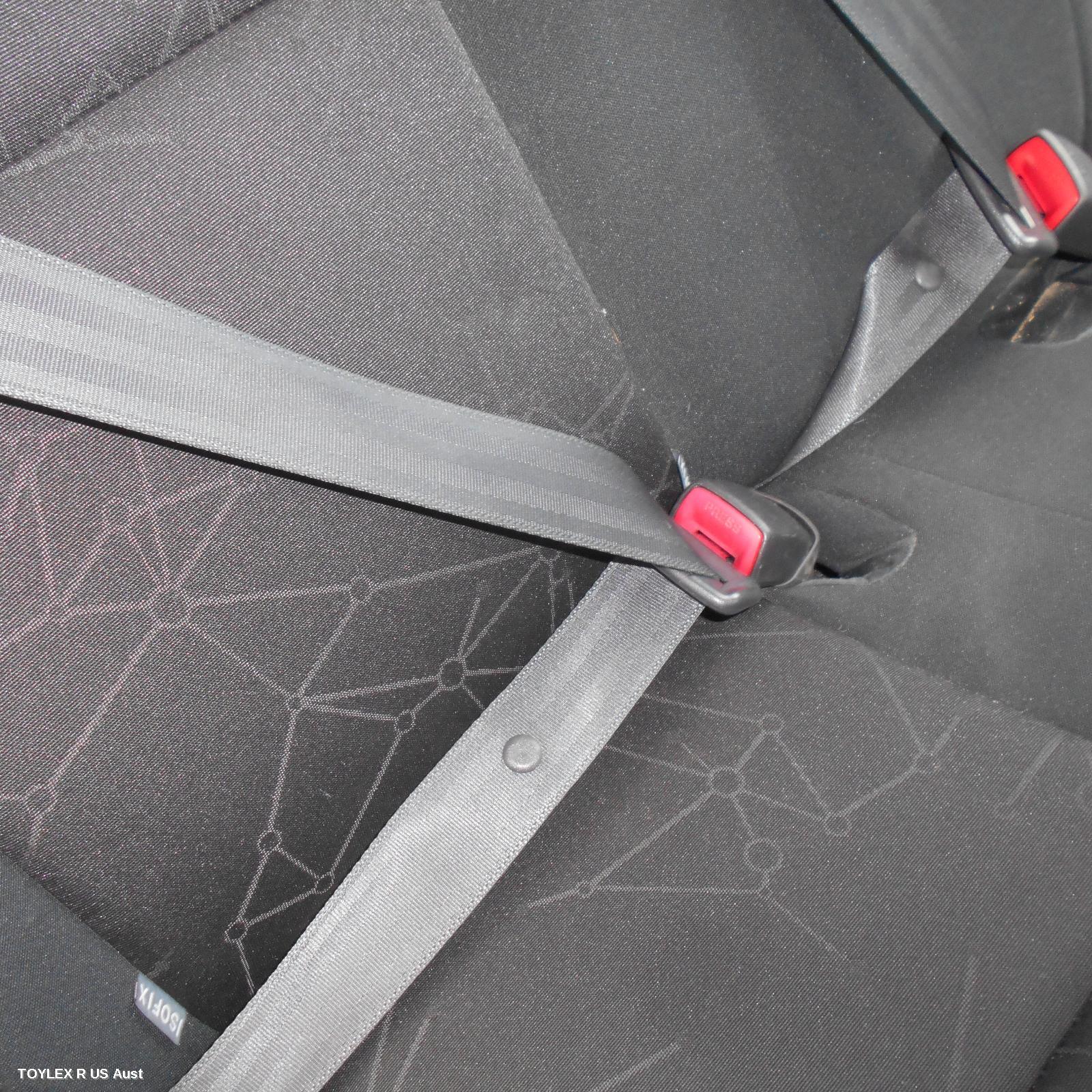 TOYOTA COROLLA 2009 Seatbelt/Stalk RH REAR, SEAT BELT STALK ONLY, ZRE152R, HATCH