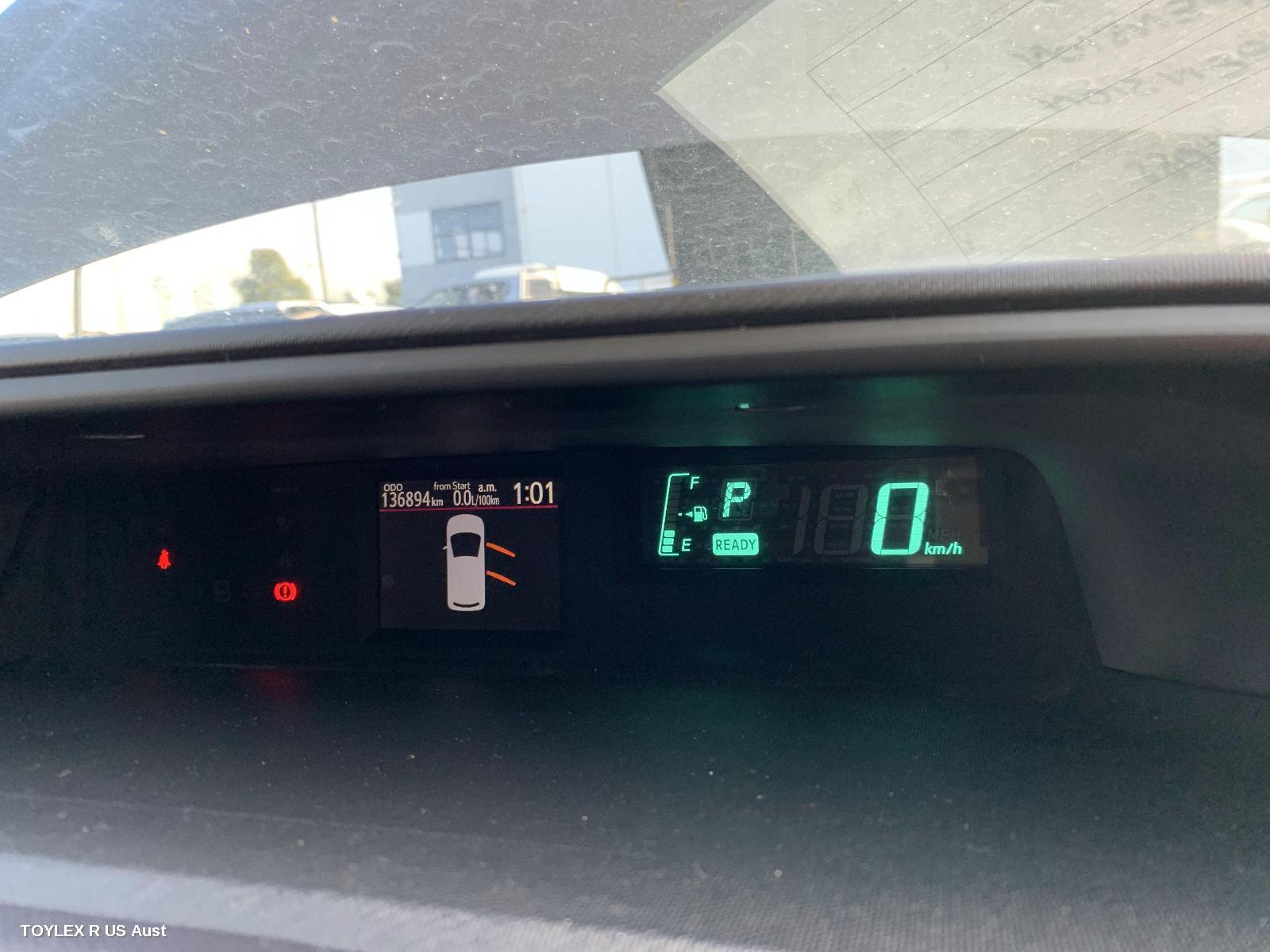 TOYOTA PRIUS 2012 Instrument Cluster NHP10R, PRIUS C