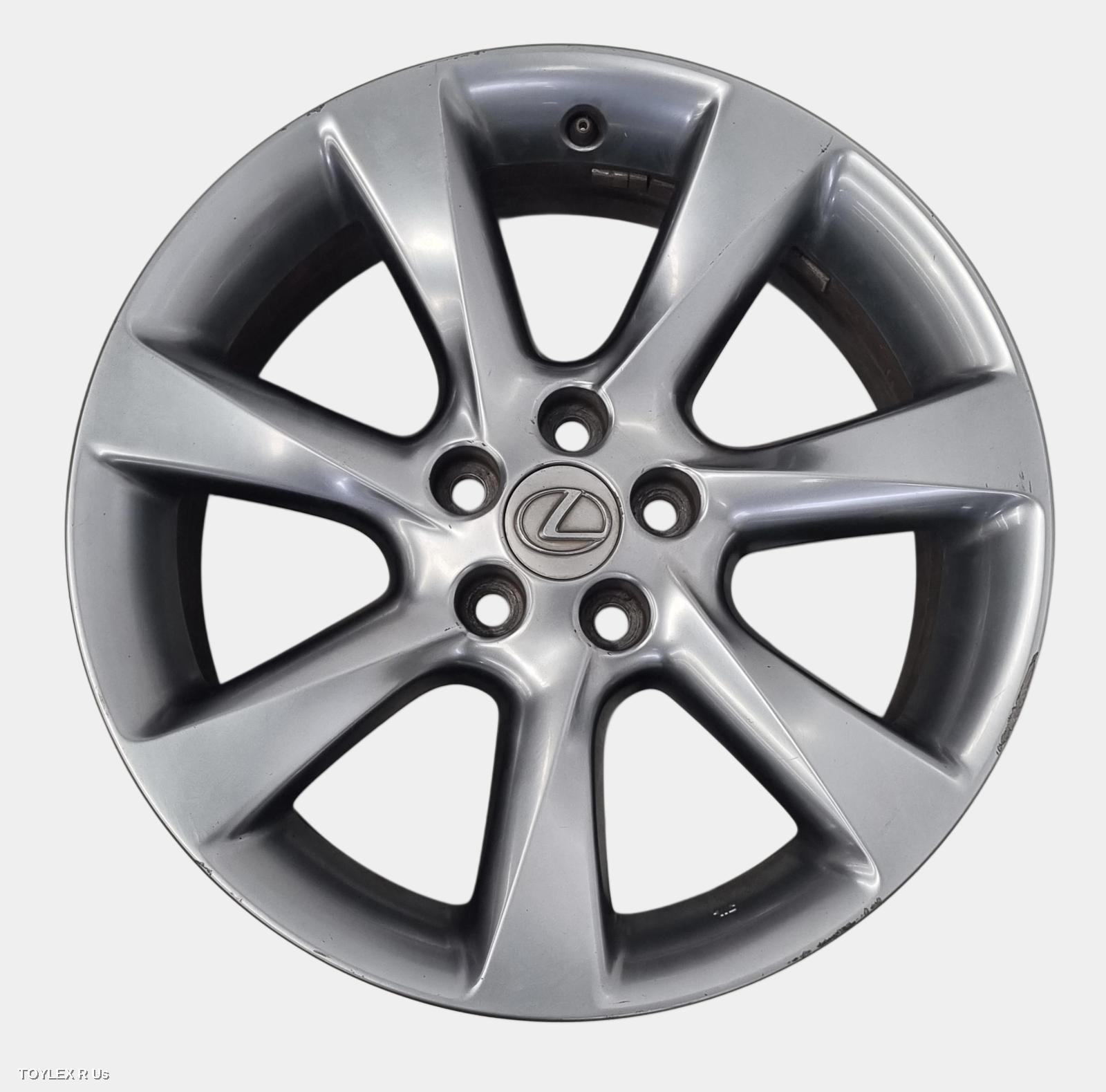 LEXUS RX SERIES 2010 Wheel Mag FACTORY, 19X7.5IN, 7 SPOKE, RX350/RX450H, AL10