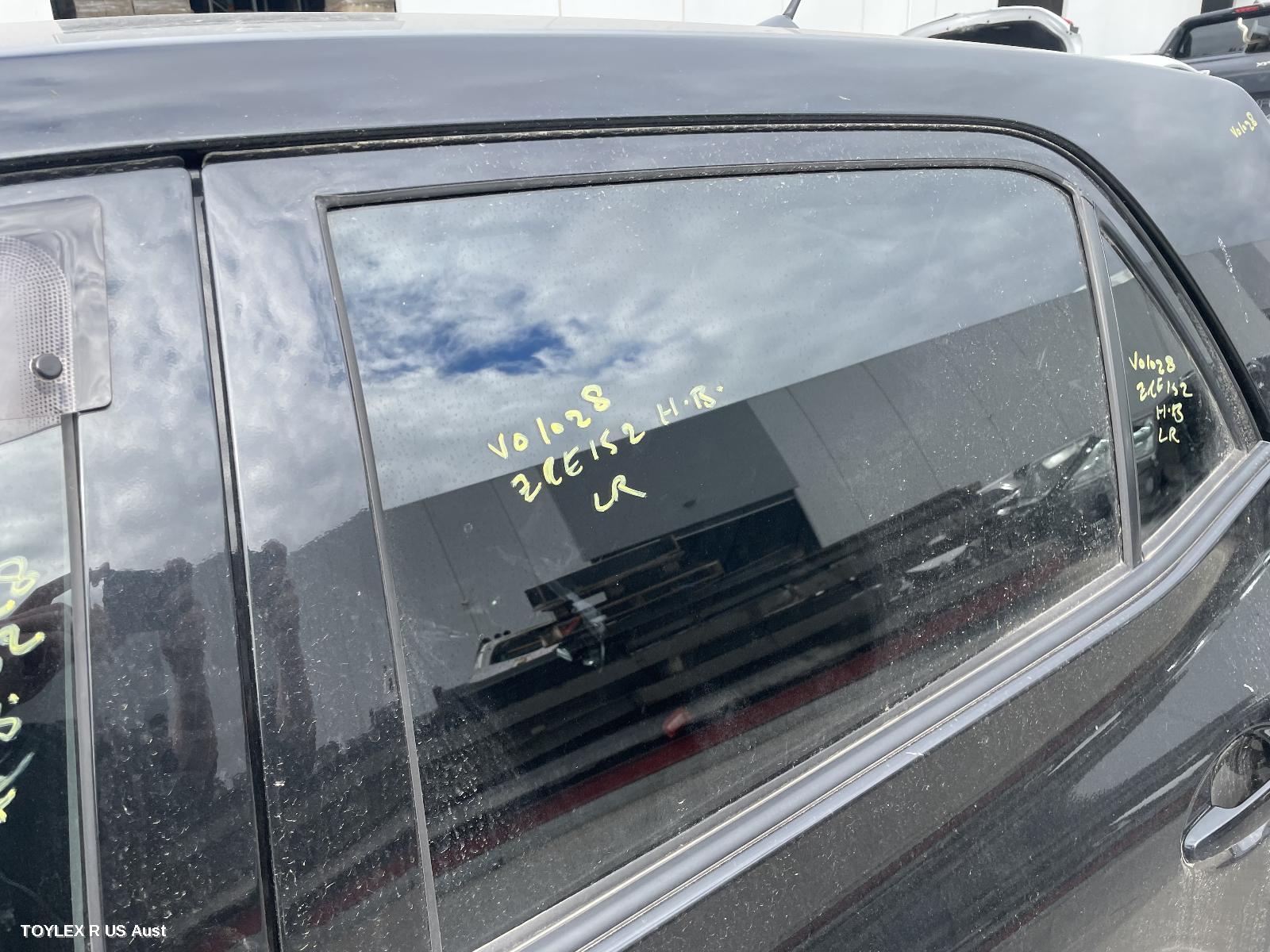 TOYOTA COROLLA 2011 Left Rear Door Window ZRE152R, HATCH