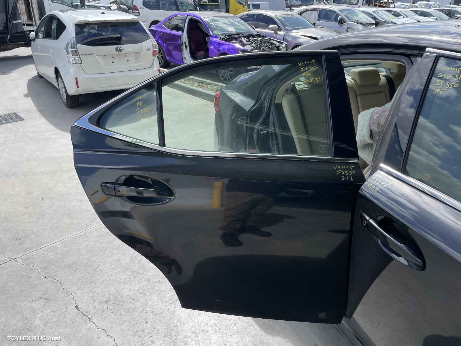 LEXUS IS SERIES 2013 Right Rear Door Sliding XE30