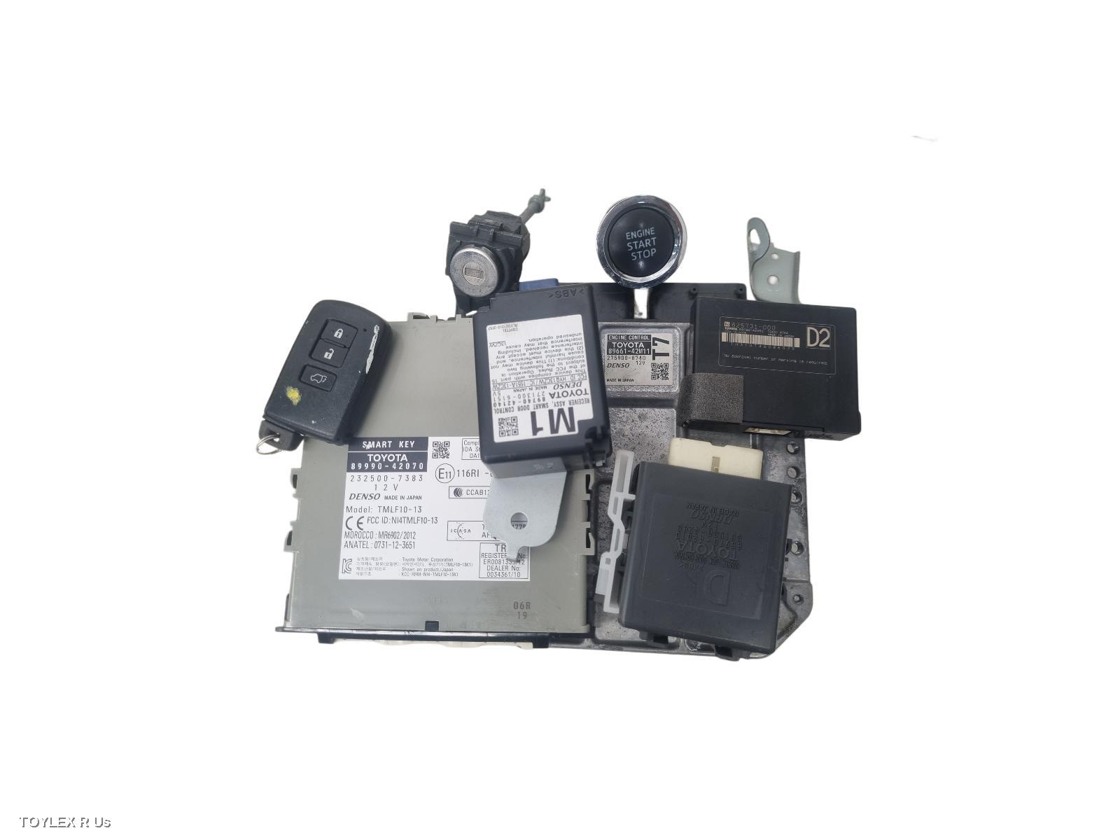 TOYOTA RAV4 2018 Ecu ENGINE ECU, 2.2, 2AD-FTV, DIESEL, AUTO T/M, SEC SET (ECU/IMM/READER/KEY), ALA49R