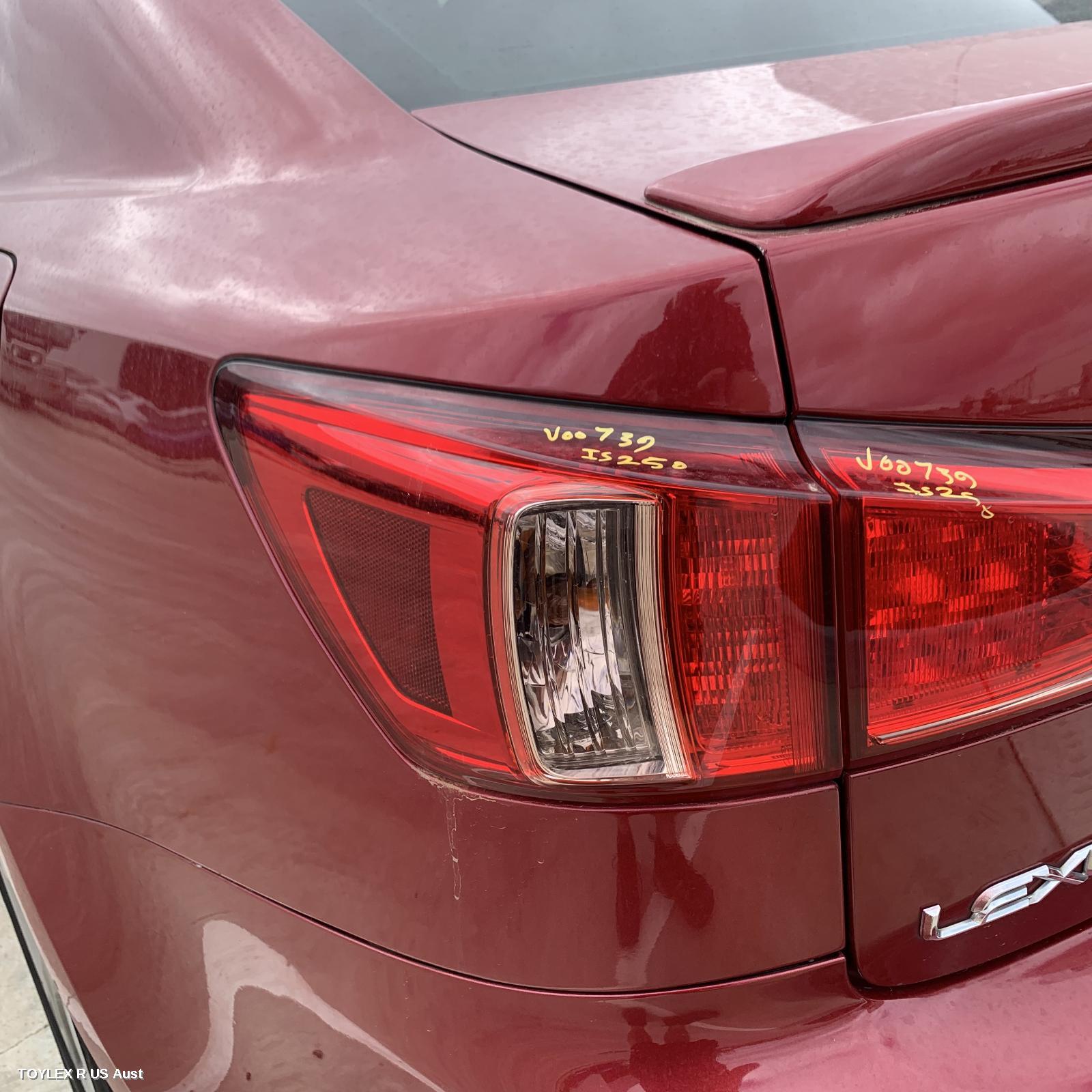 LEXUS IS250/IS250C 2012 Left Taillight IS250/IS350, GSE20R, SEDAN