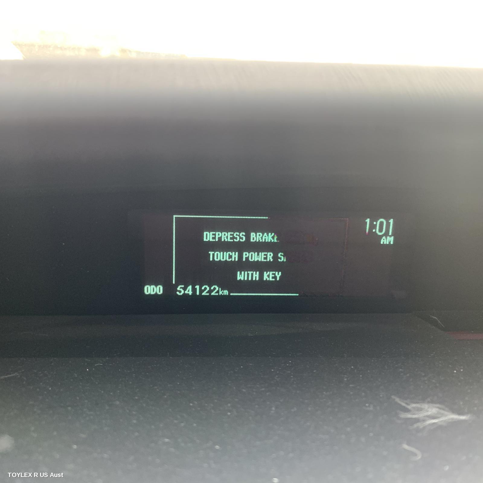 TOYOTA PRIUS 2013 Instrument Cluster ZVW30R