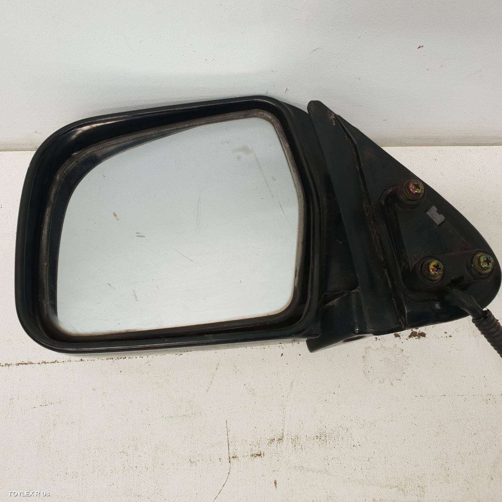 TOYOTA SURF 1993 Left Door Mirror MAN, CHROME CORNER MOUNT TYPE, N120/N130