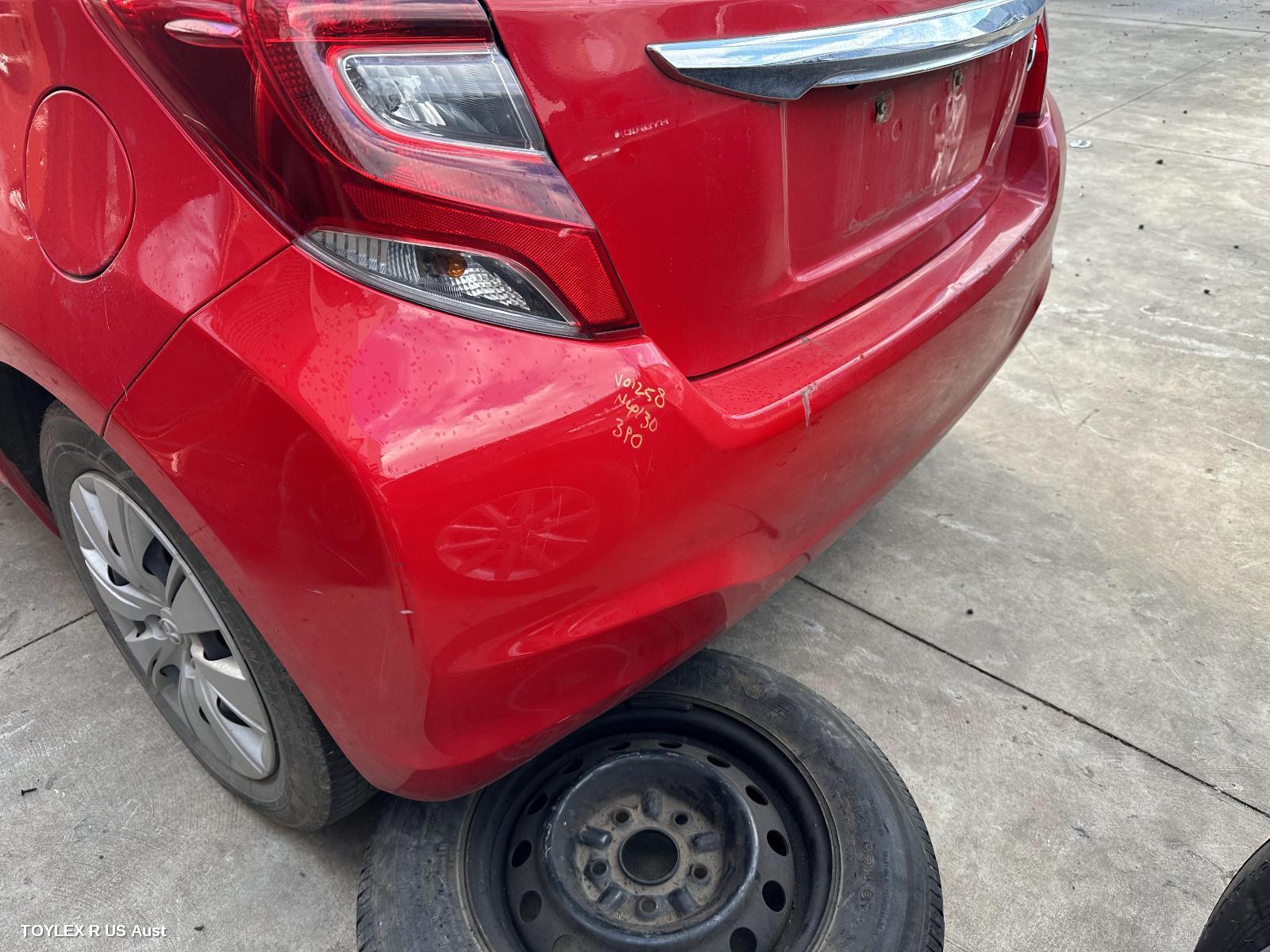 TOYOTA YARIS 2016 Rear Bumper NCP13#, HATCH, ASCENT/SX