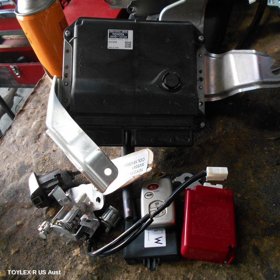 TOYOTA CAMRY 2010 Ecu ENGINE ECU, AHV40, 2.4, HYBRID, SEC SET (ECU/IMM/READER/KEY), 2AZ-FXE