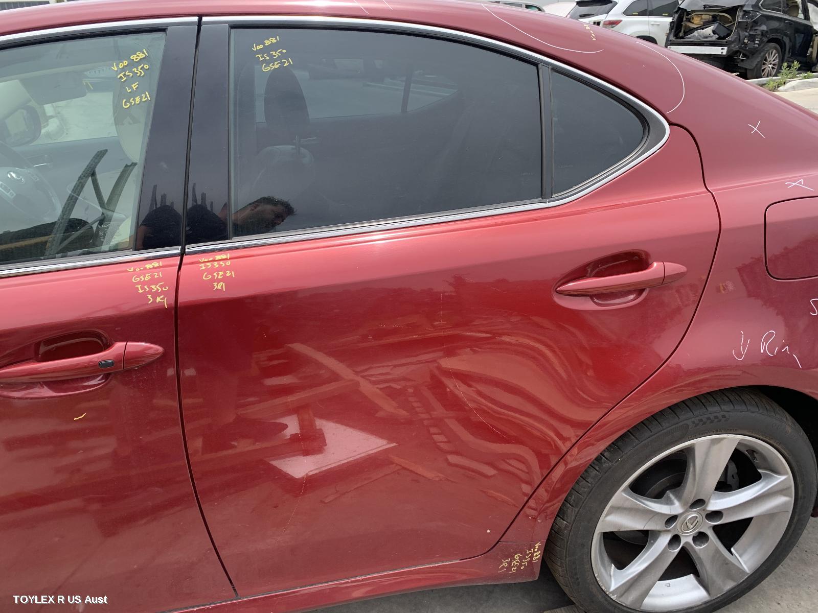 LEXUS IS250/IS250C 2011 Left Rear Door/Sliding IS250/IS350/IS F, GSE20R/GSE21R/USE20R, SEDAN