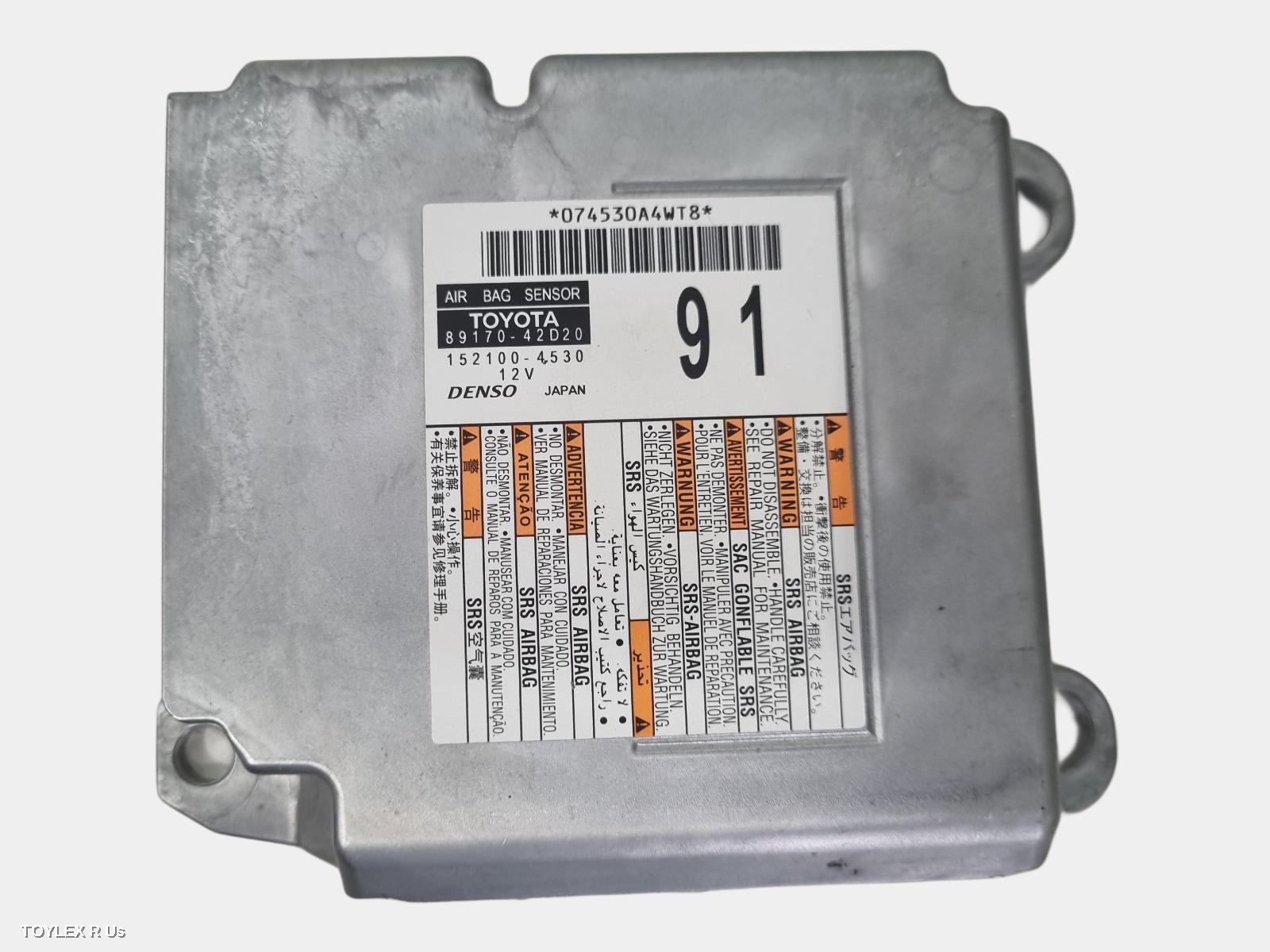 TOYOTA RAV4 2020 Airbag Module/Sensor MODULE, HYBRID, XA50