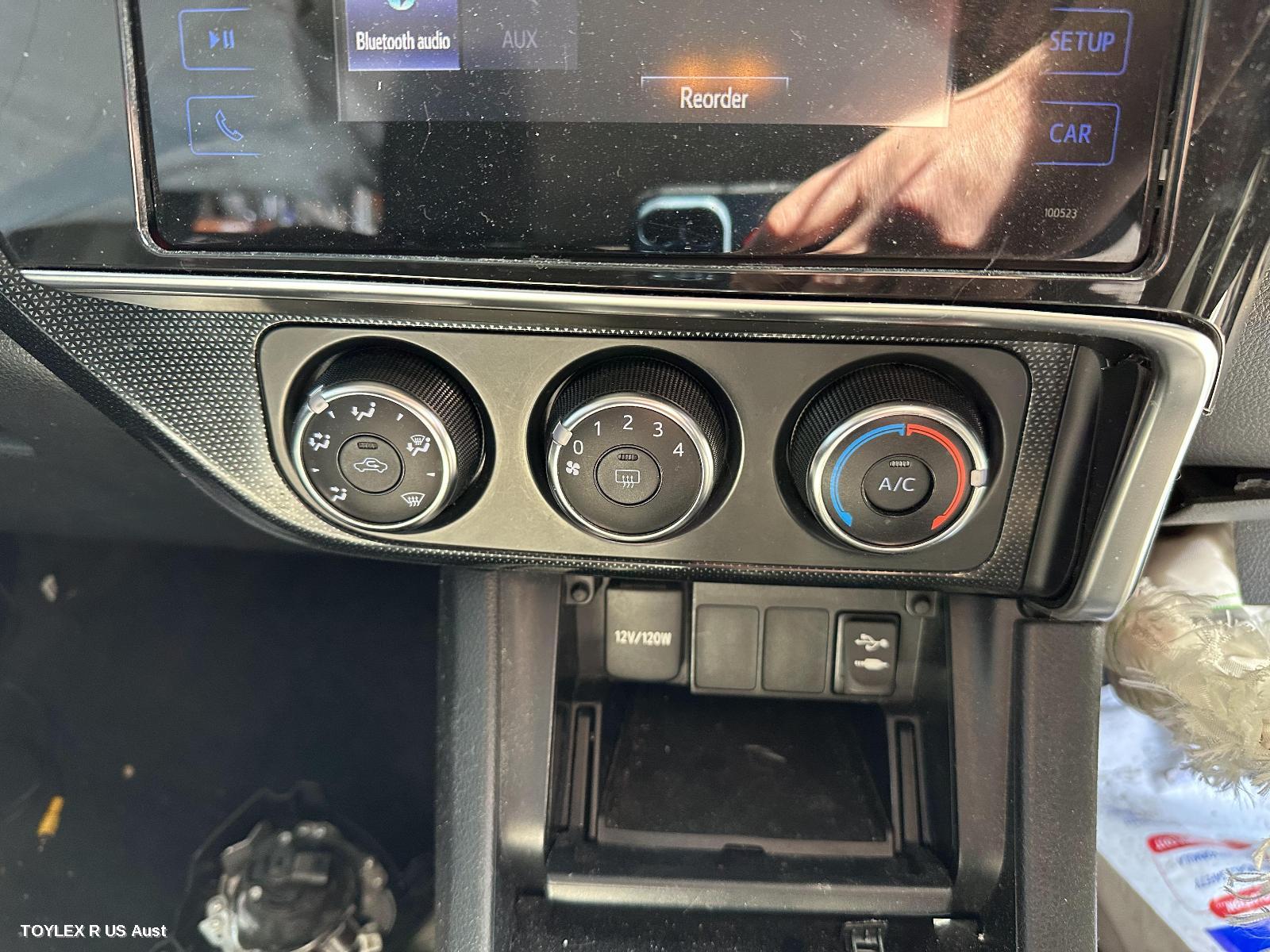 TOYOTA COROLLA 2015 Heater/Ac Controls ZRE182R, STANDARD TYPE