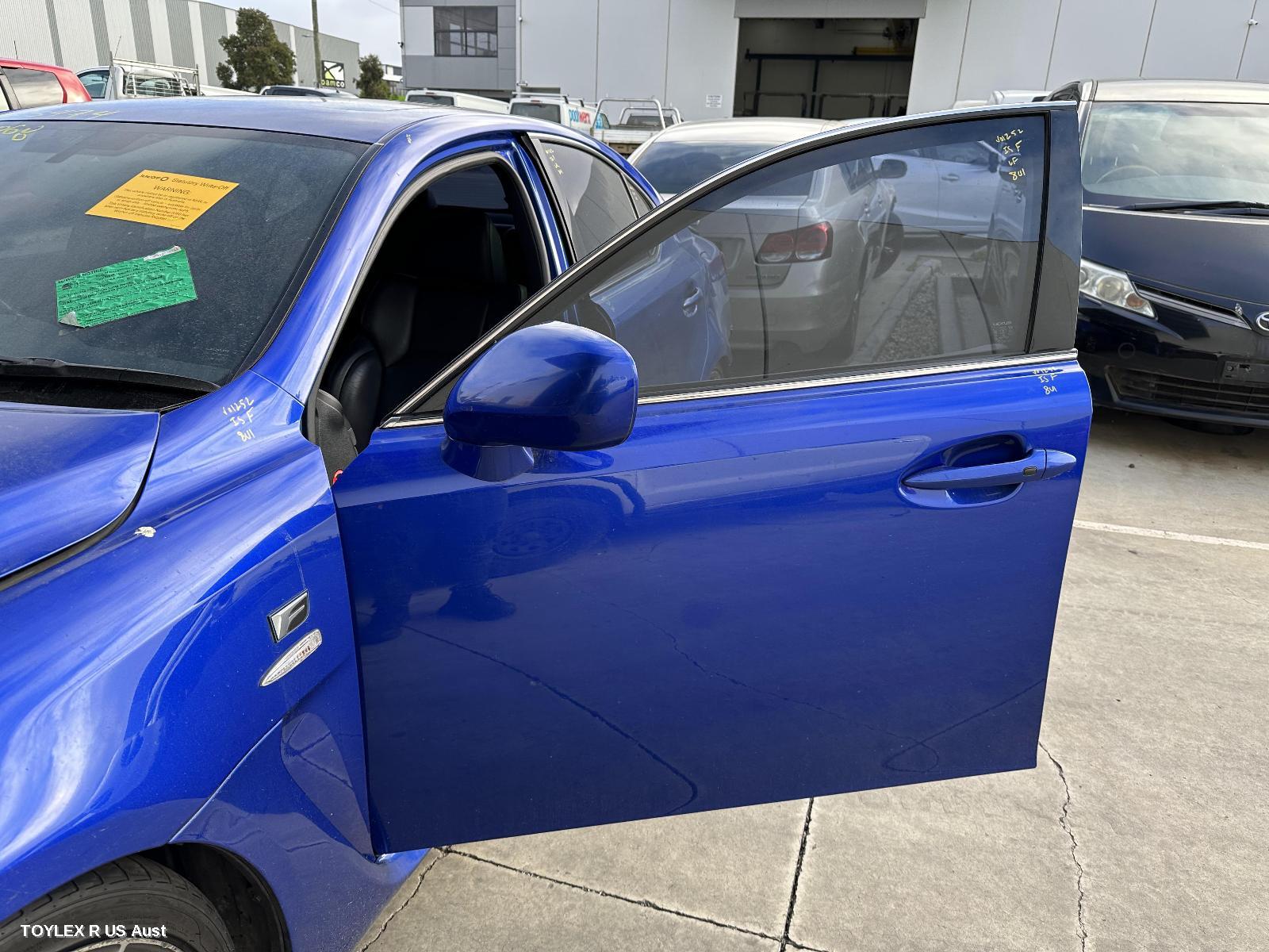 LEXUS IS250/IS250C 2010 Left Front Door IS250/IS350/IS F, GSE20R/GSE21R/USE20R, SEDAN