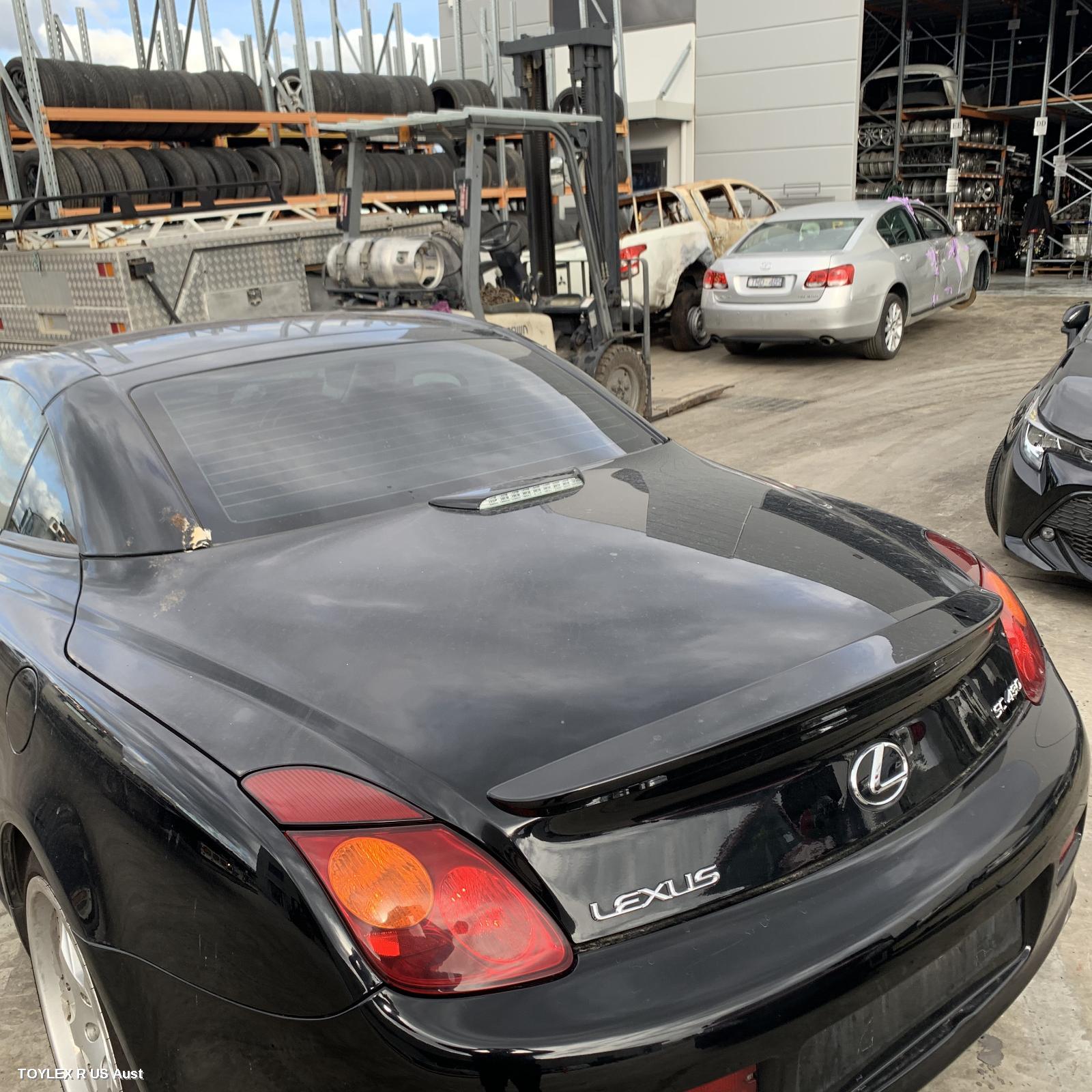 LEXUS SC430 2005 Bootlid/Tailgate UZZ40R, SPOILERED TYPE