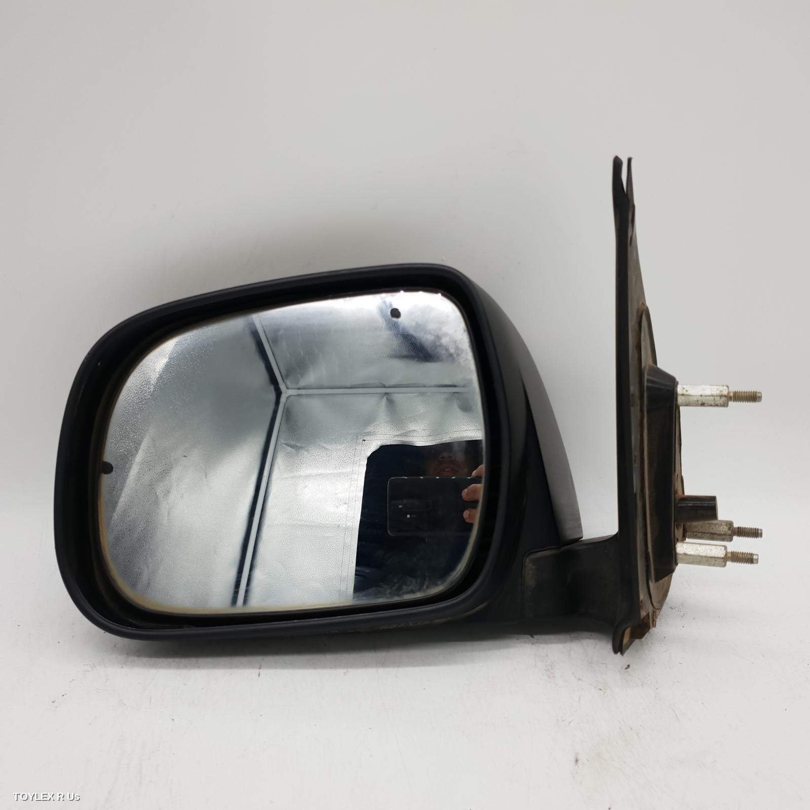 TOYOTA HILUX 2013 Left Door Mirror MANUAL, BLACK
