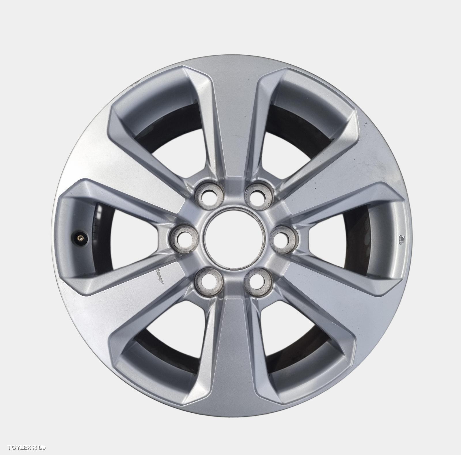TOYOTA LANDCRUISER 2024 Wheel Mag 300 SERIES, FACTORY, 18X7.5IN, 6 U SPOKE, SILVER