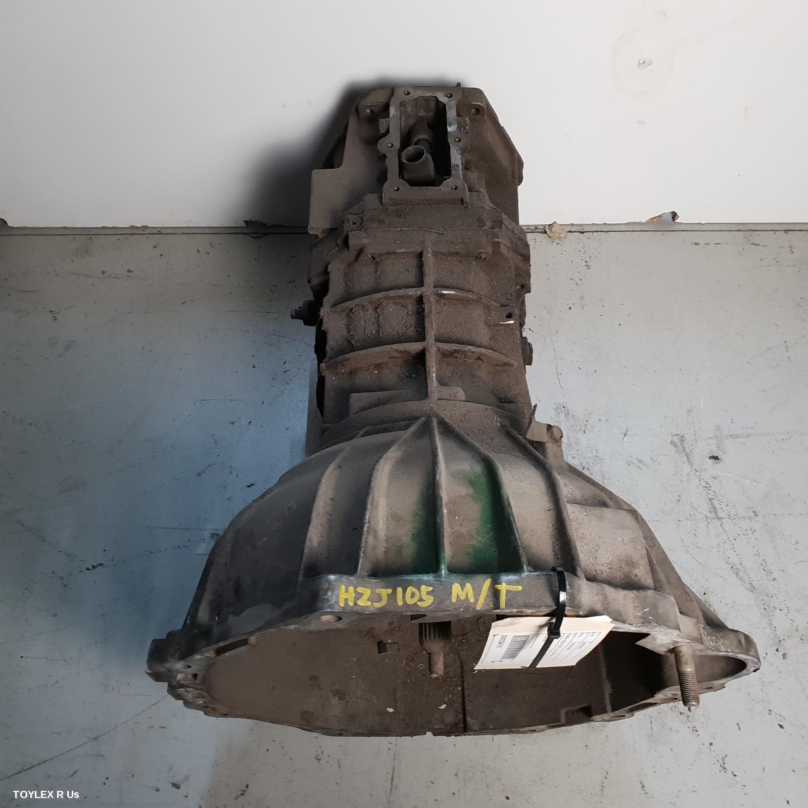 TOYOTA LANDCRUISER 1999 Trans/Gearbox 100 SERIES, MANUAL, DIESEL, 4.2, 1HZ, PART TIME, W/O TRANSFER