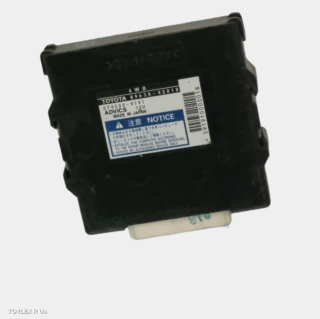 TOYOTA RAV4 2007 Ecu COMPUTER 4WD ECU, ACA33