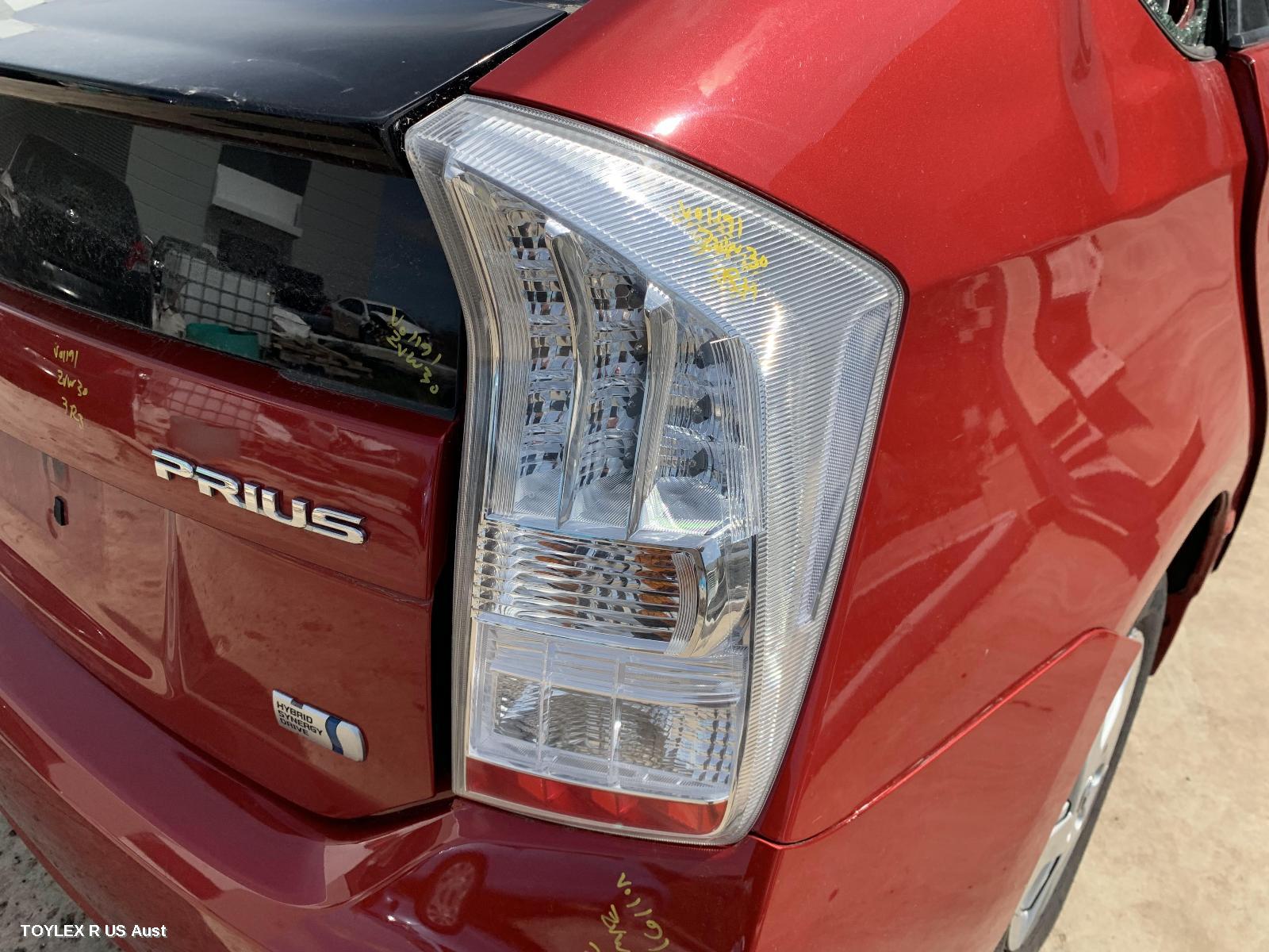 TOYOTA PRIUS 2011 Right Taillight ZVW30R, LENS# 4737