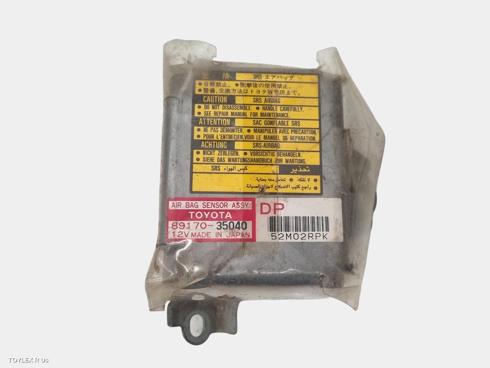 TOYOTA PRADO 1997 Airbag Module/Sensor 95 SERIES, MODULE, P/N 8917035040