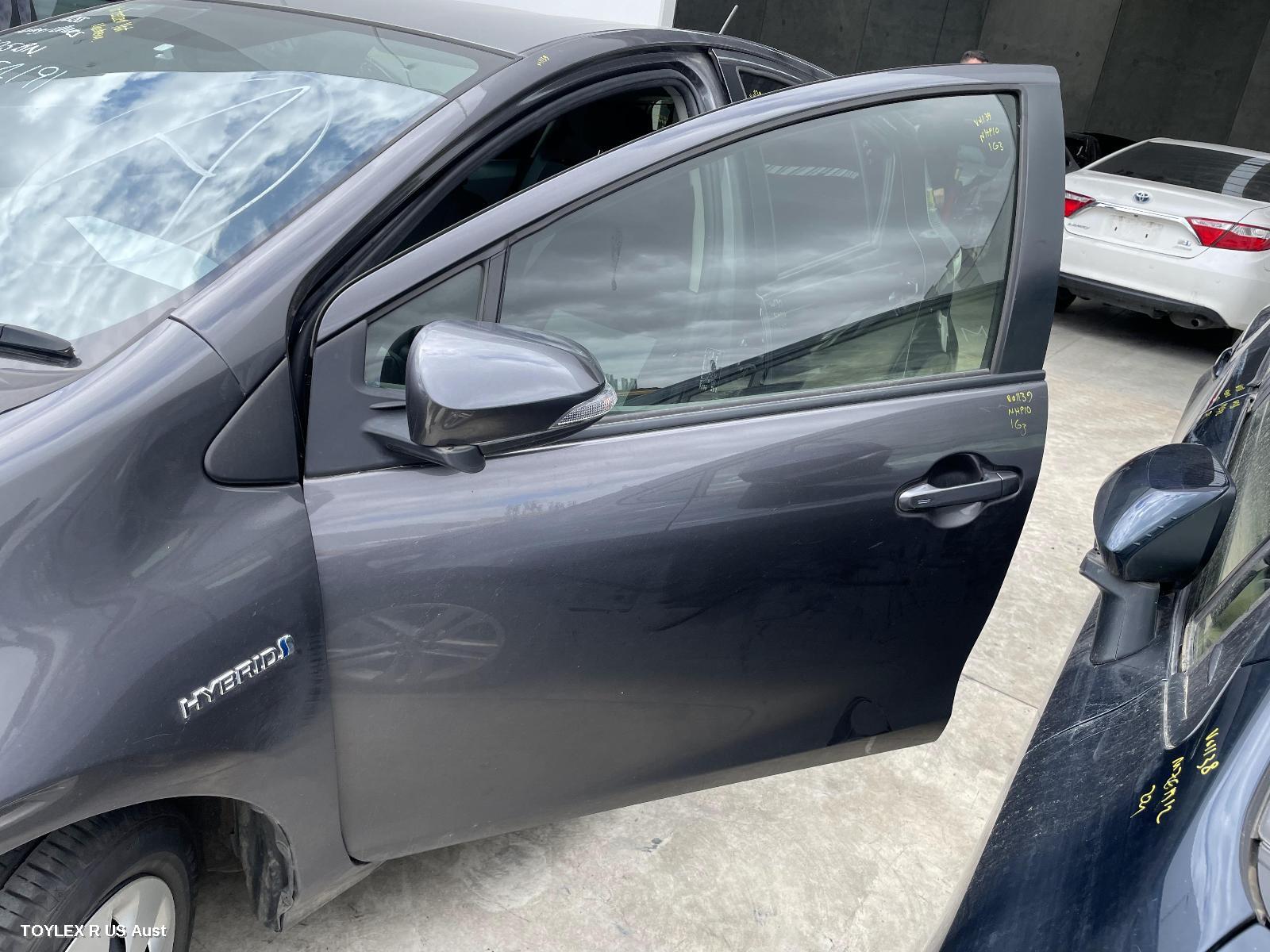 TOYOTA PRIUS 2014 Left Front Door NHP10R, PRIUS C