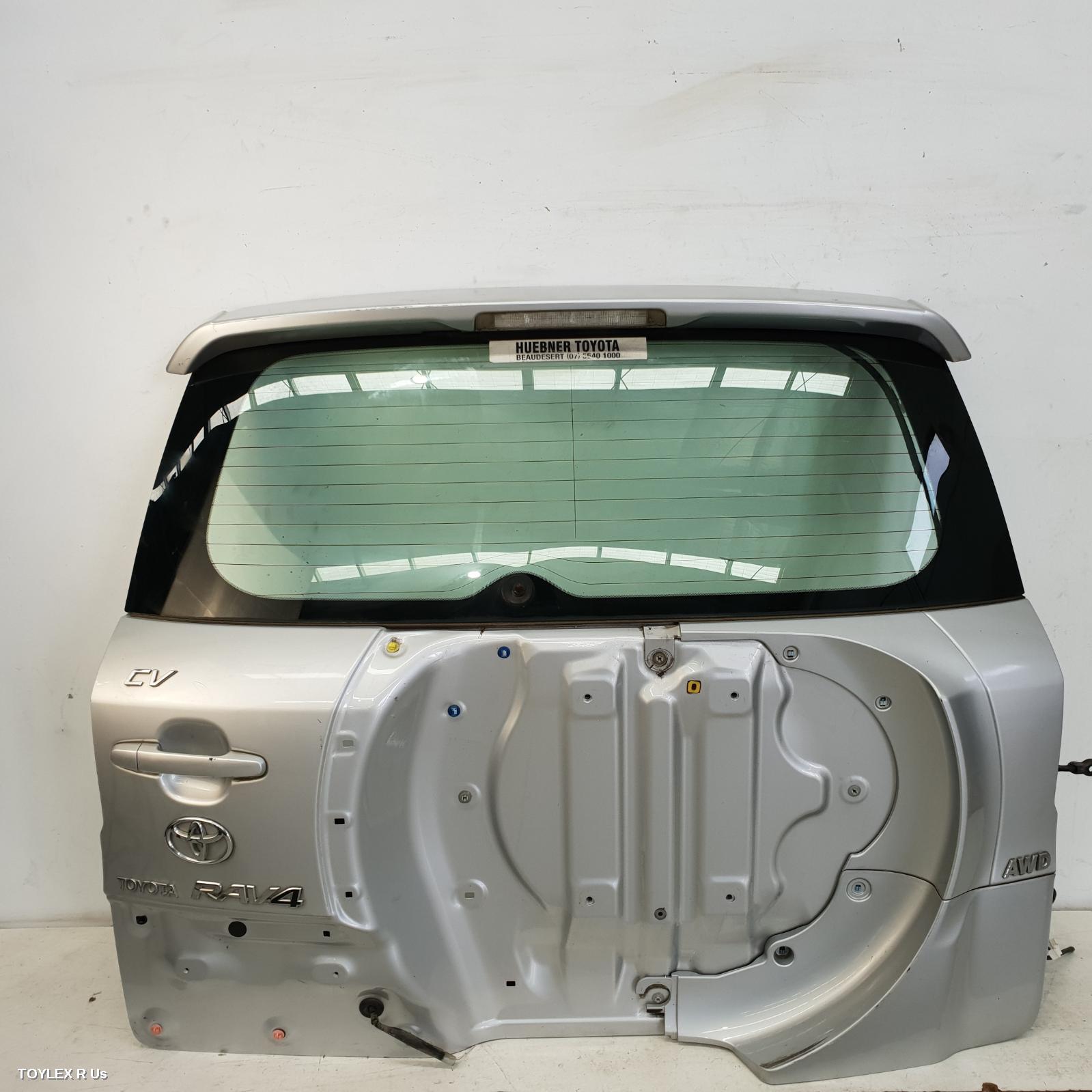 TOYOTA RAV4 2008 Bootlid/Tailgate TAILGATE, ACA33, SPOILERED TYPE