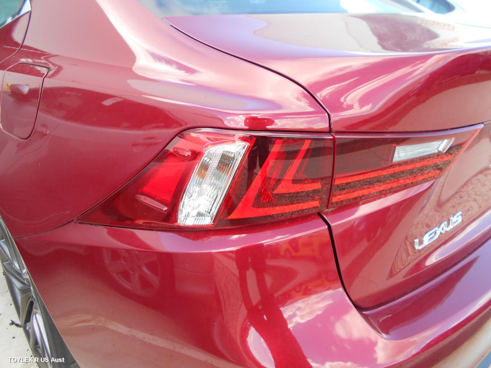 LEXUS IS SERIES 2013 Left Taillight XE30
