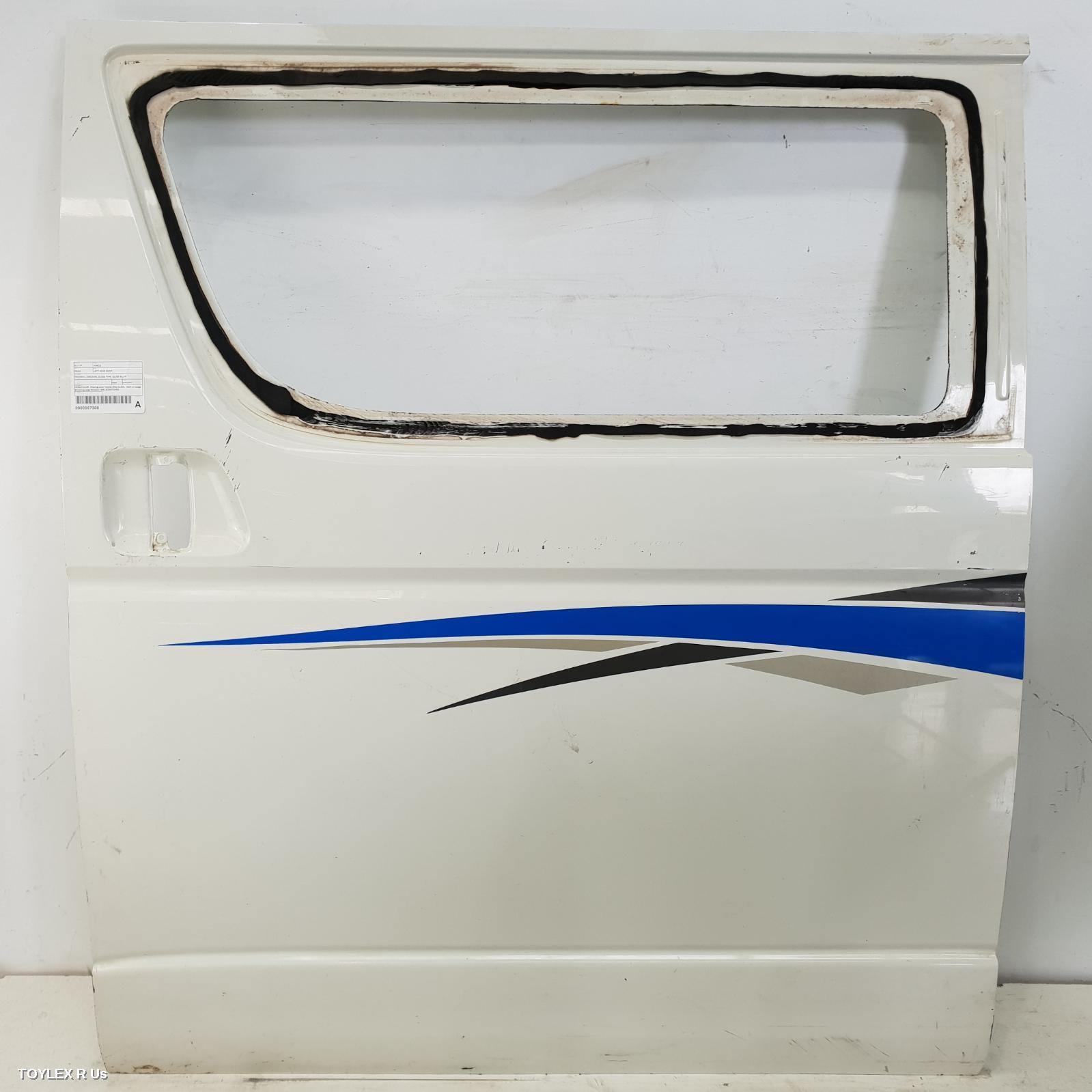 TOYOTA HIACE 2009 Left Rear Door/Sliding TRH/KDH, LWB/SWB, GLASS TYPE