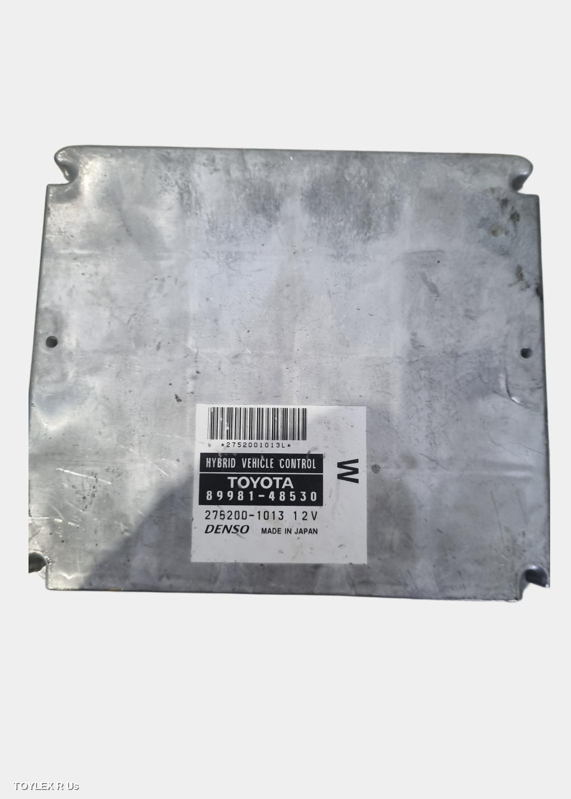 LEXUS RX SERIES 2007 Ecu ENGINE ECU, 3.3, 3MZ, RX400H, ECU ONLY, MHU3#