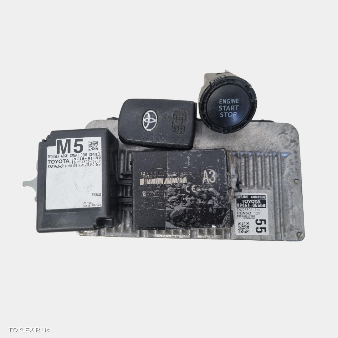 TOYOTA KLUGER 2014 Ecu ENGINE ECU, 3.5, PETROL, 2GR-FE, SEC SET (ECU/IMM/READER/KEY), GSU50/GSU55