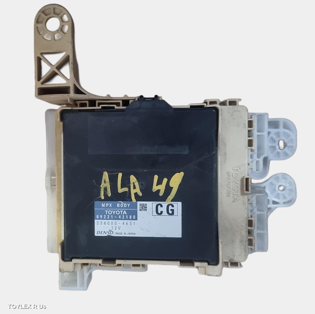 TOYOTA RAV4 2014 Ecu MULTIPLEX NETWORK BODY ECU, XA40
